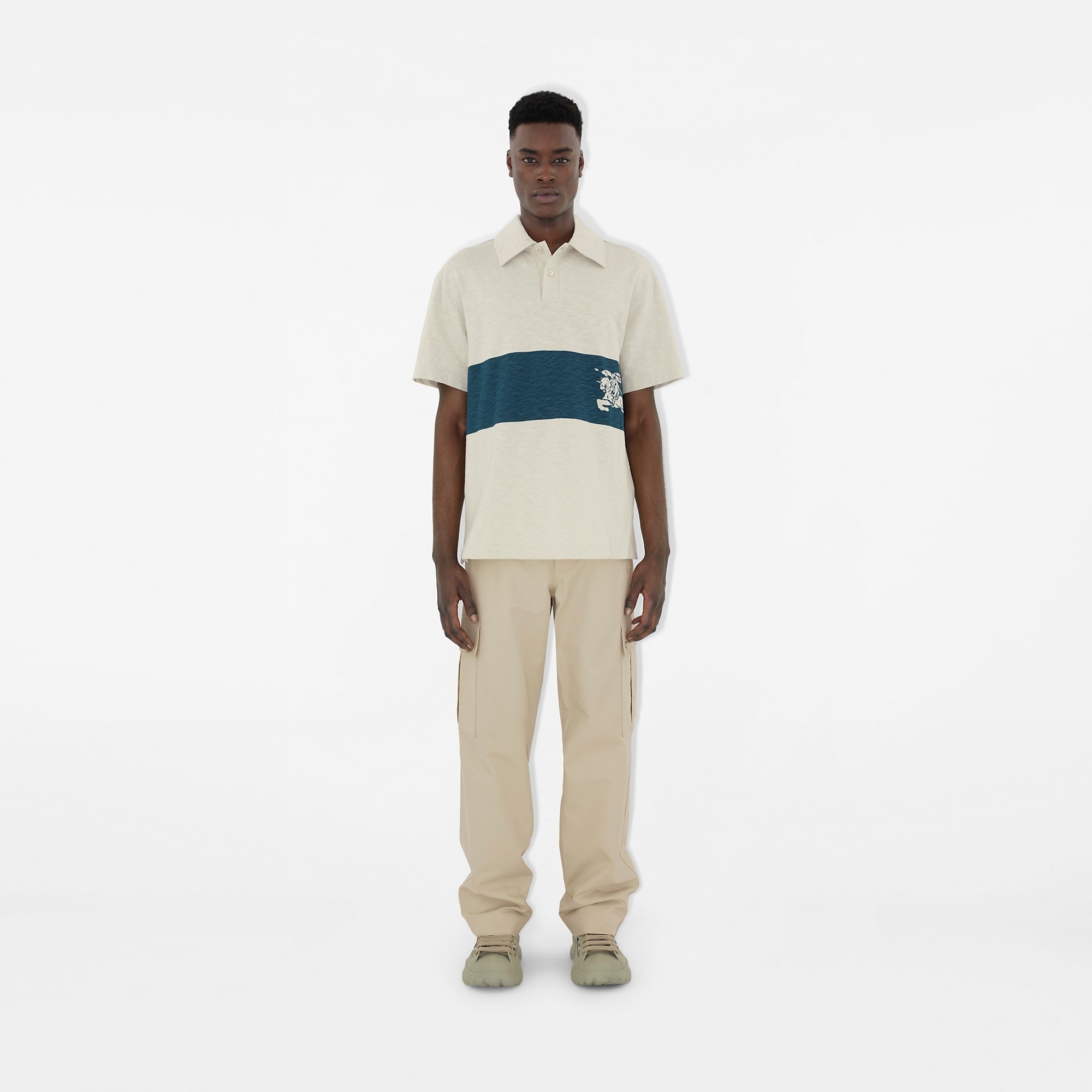 EKD Stripe Cotton Polo Shirt - 2