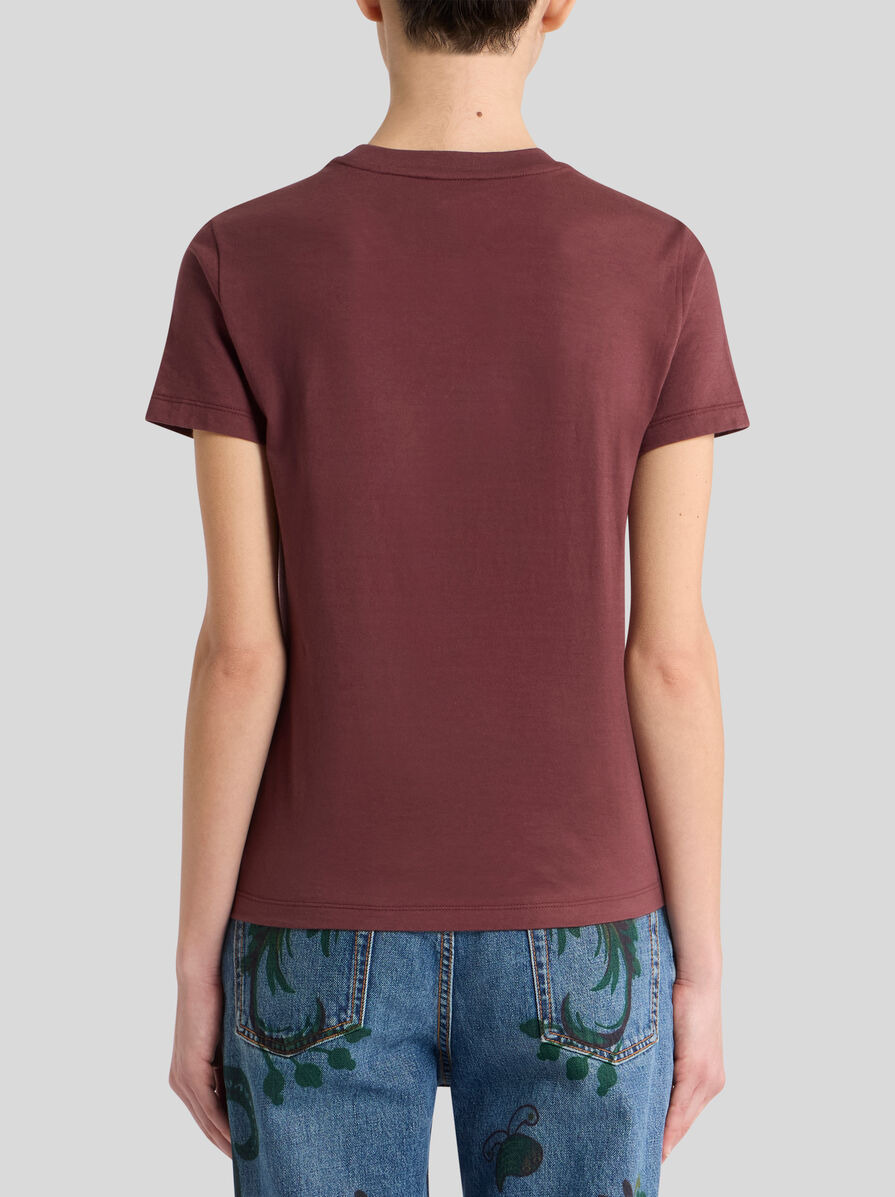 PRINTED COTTON T-SHIRT - 4