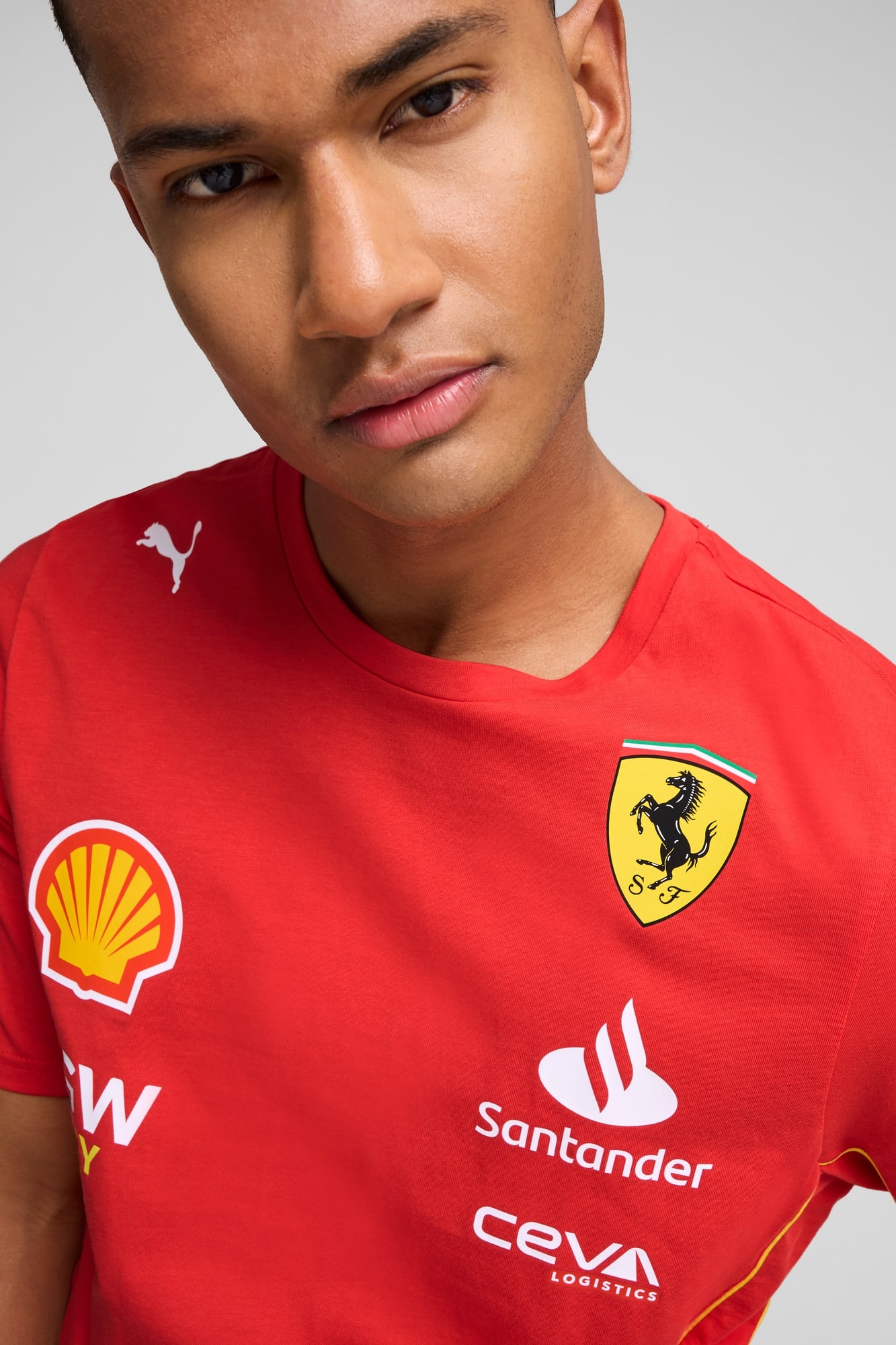 Scuderia Ferrari Leclerc Men's Tee - 4