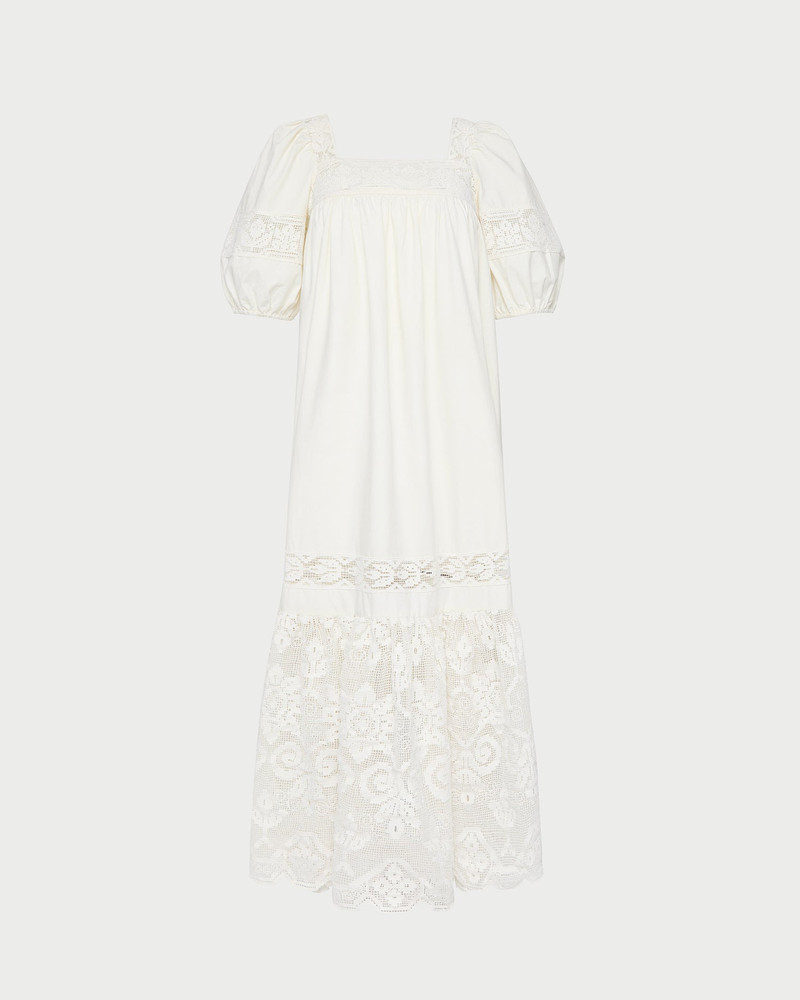 Jo Puff-Sleeve Dress 1