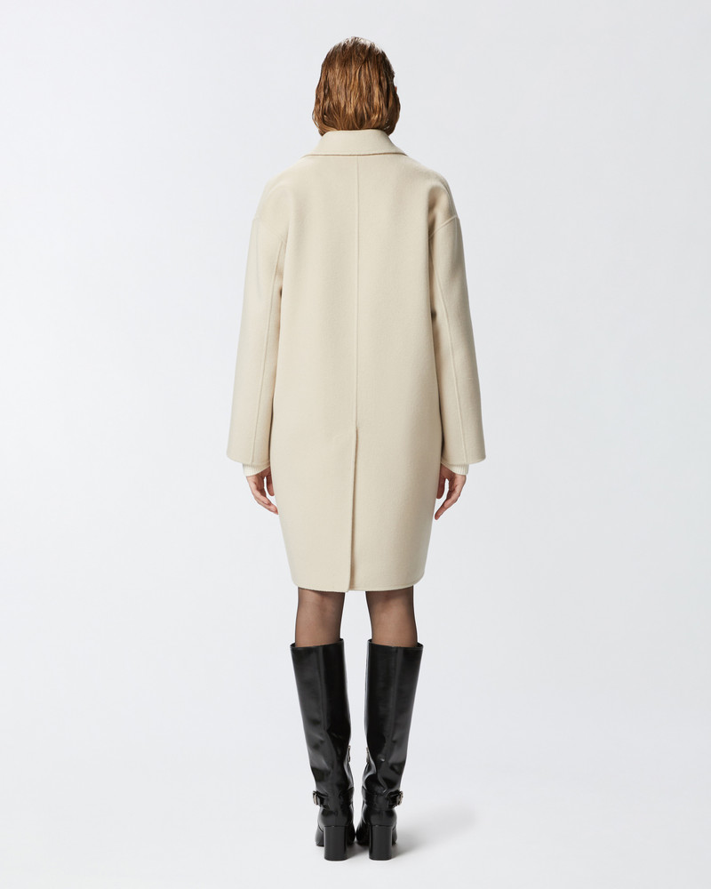 CLASSIC SINGLE-BREASTED CLOTH COAT 4