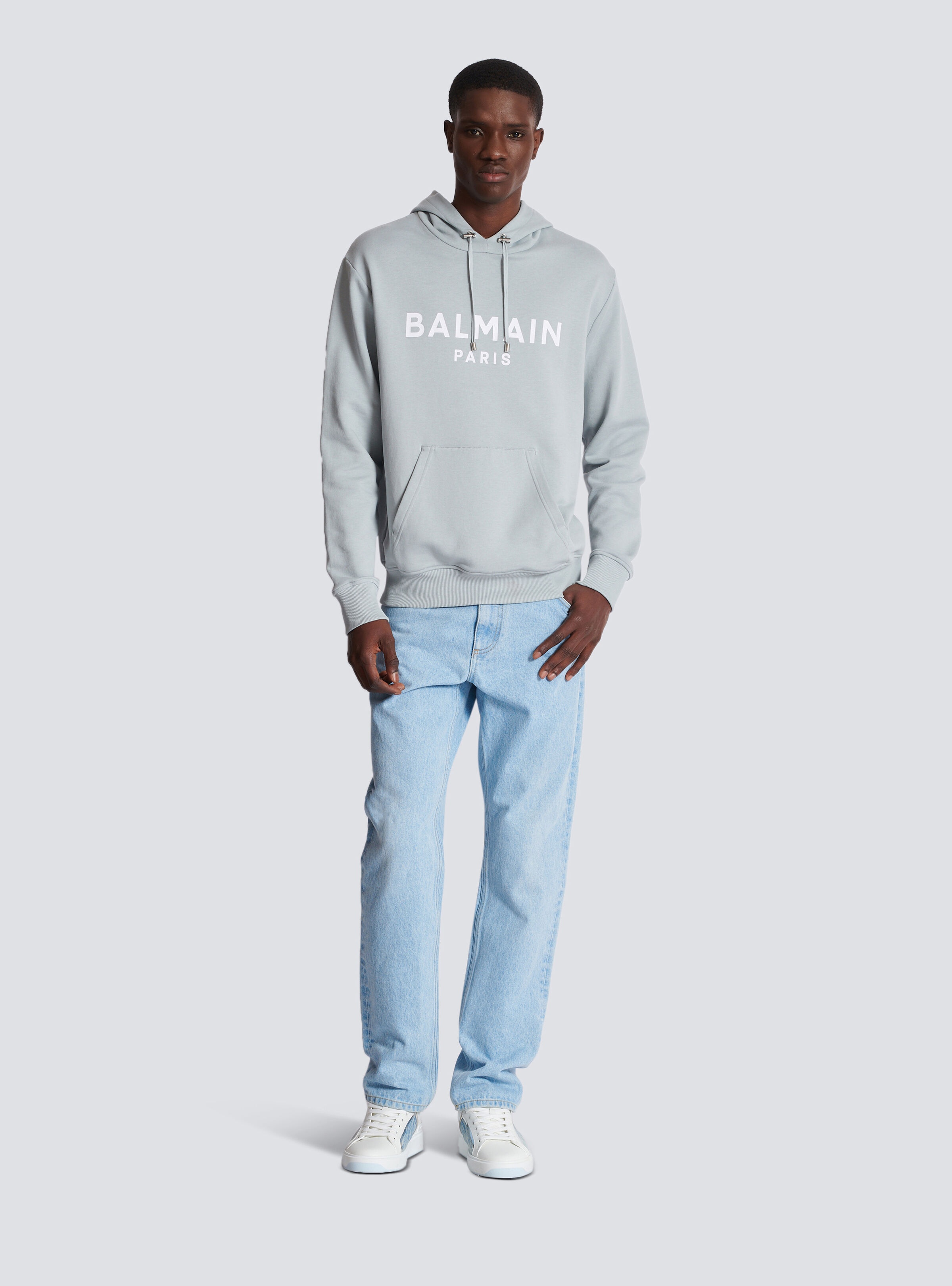 Printed Balmain Paris hoodie - 2