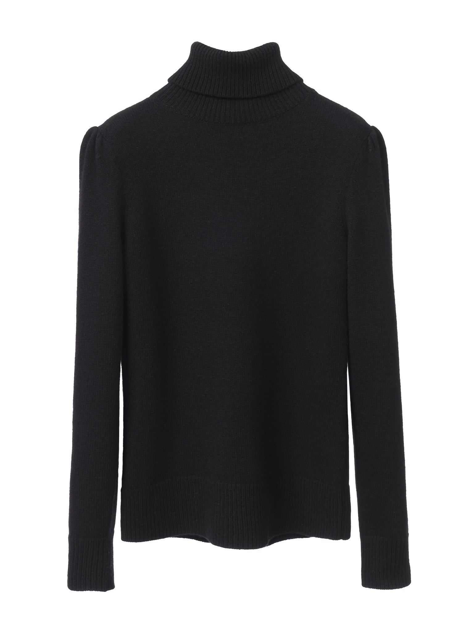 FITTED HIGH-NECK SWEATER - 1