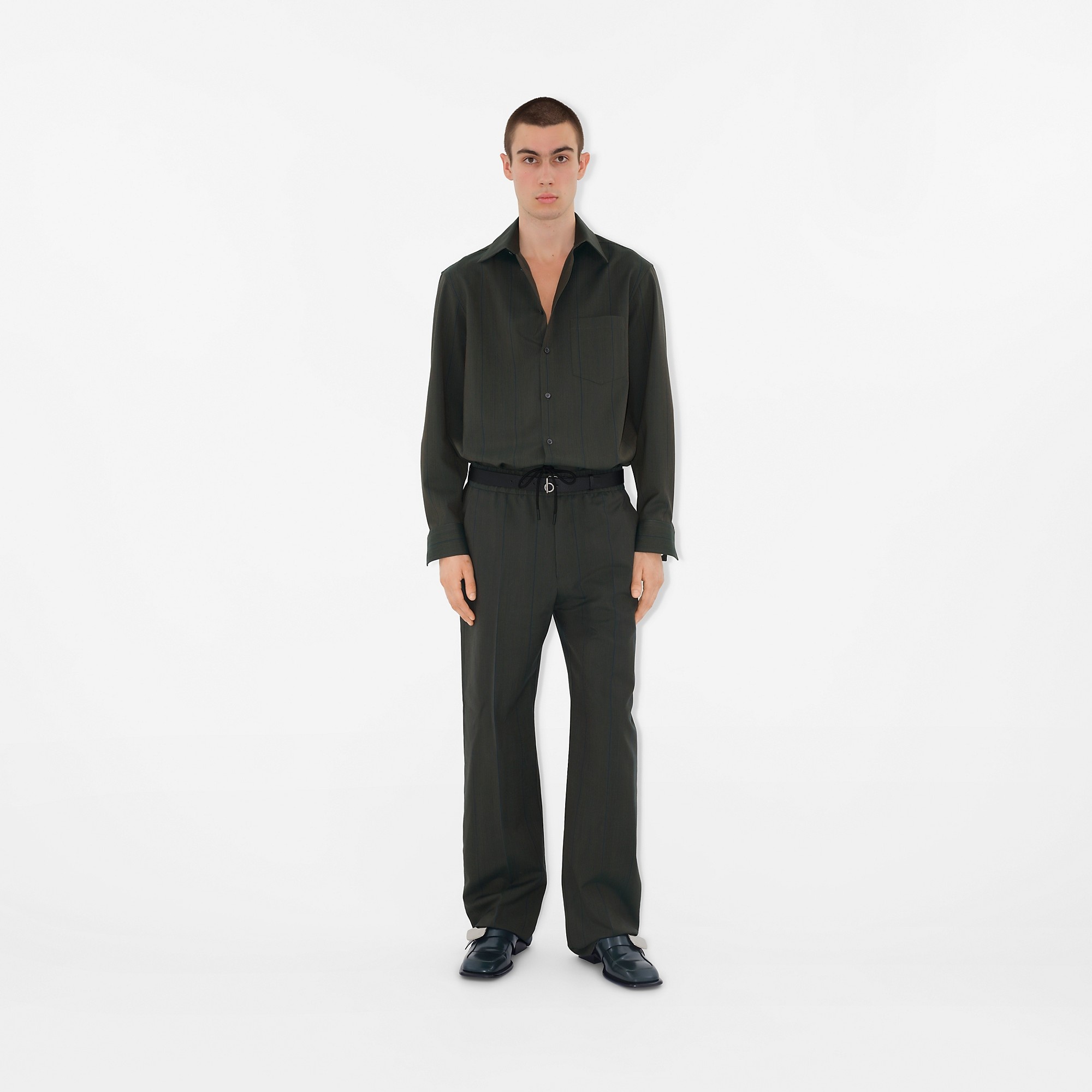 Striped Wool Shirt - 2