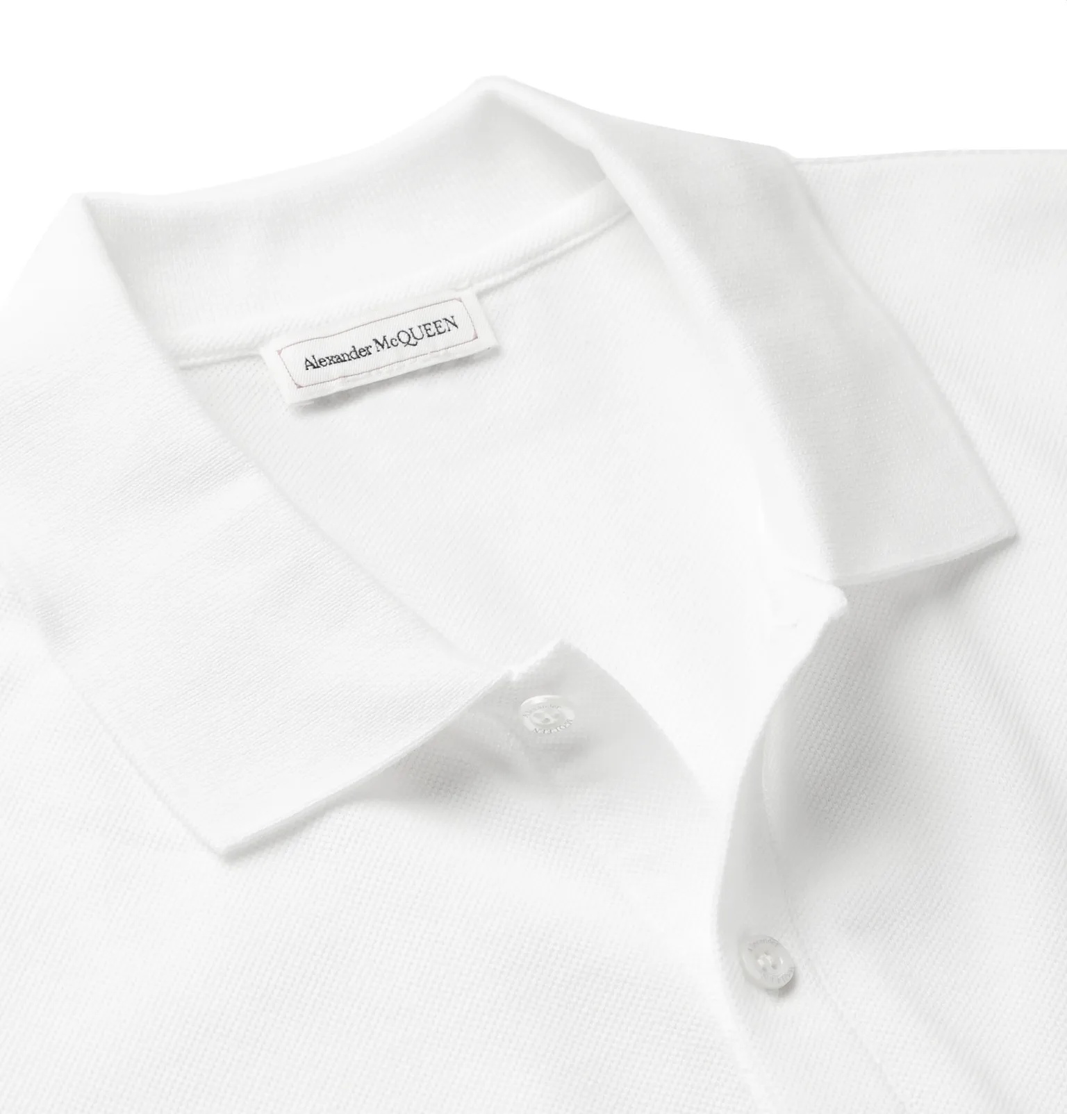 Embroidered Cotton-Piqué Polo Shirt - 5