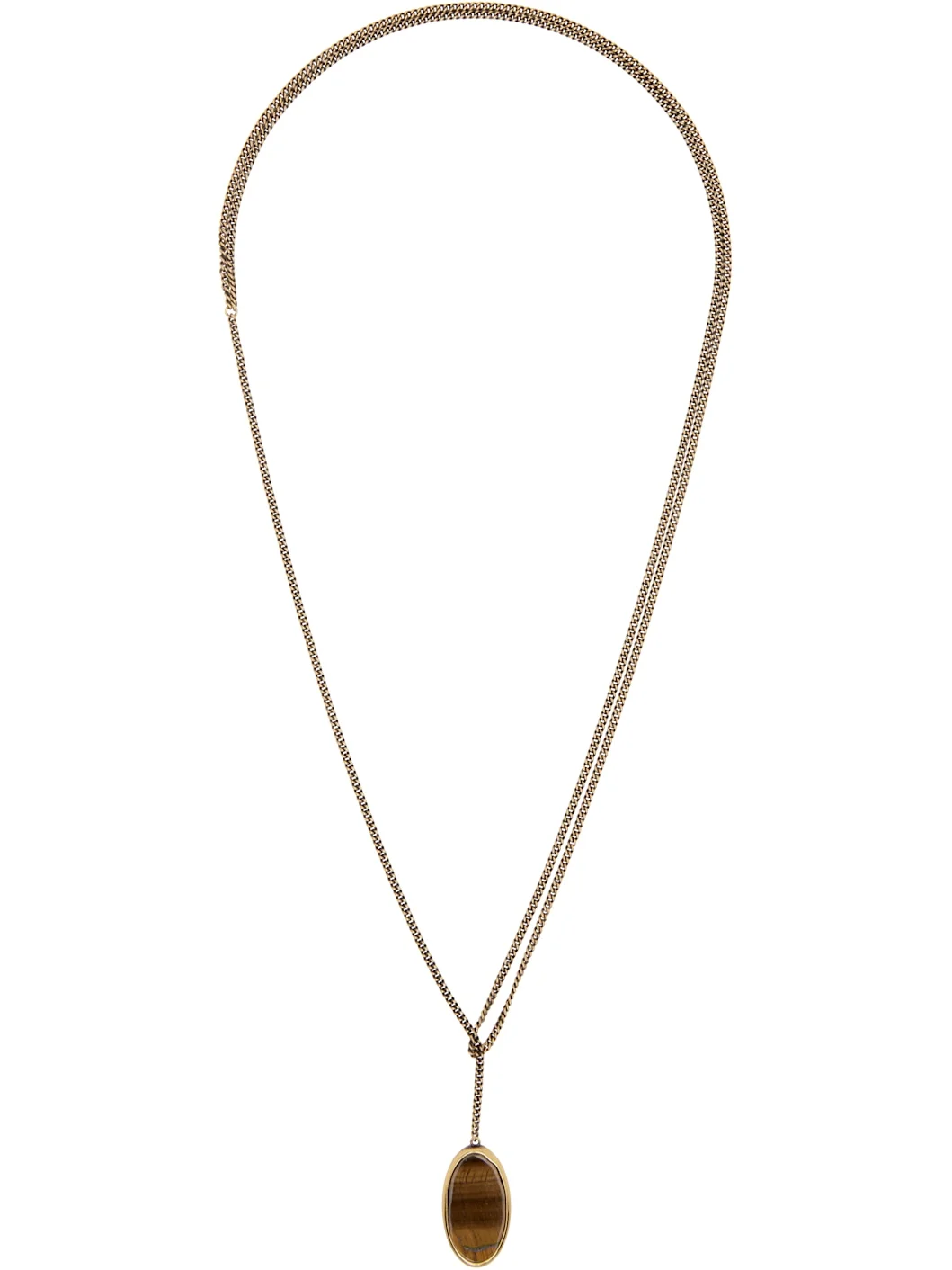 Curb Chain Necklace - 1