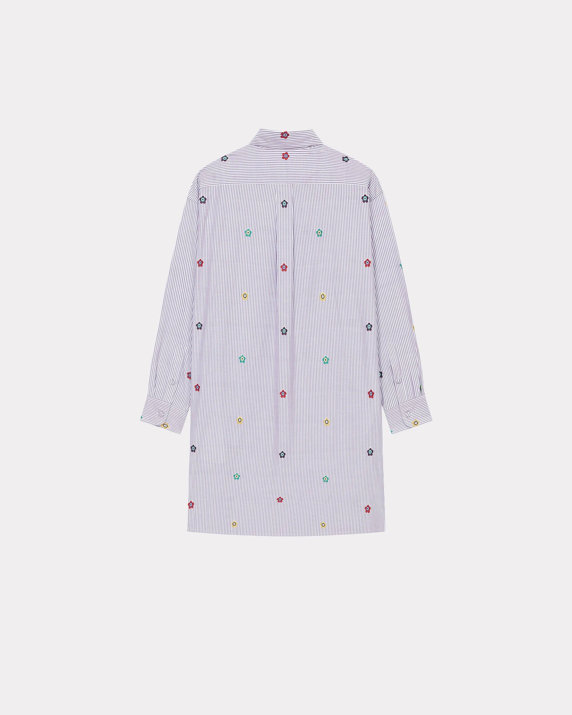 KENZO 'KENZO Target' striped shirt dress | REVERSIBLE
