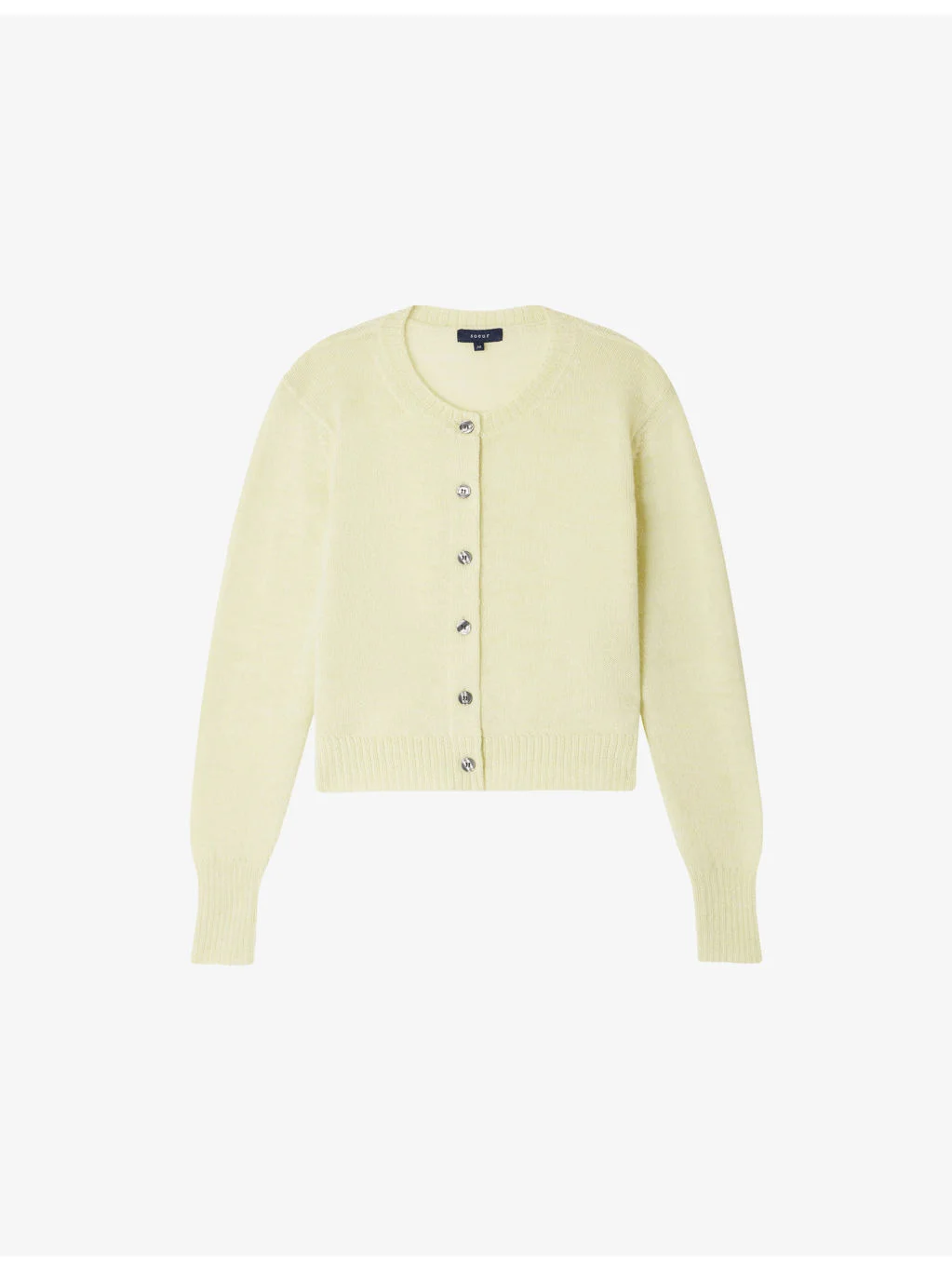 Griffith Round-Neck Wool Cardigan - 1