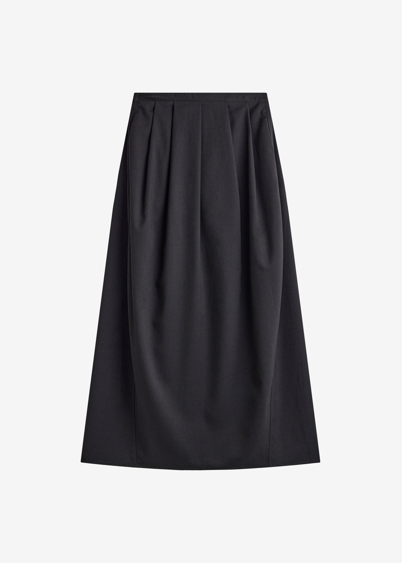 Claremont Cocoon Skirt - Black 1