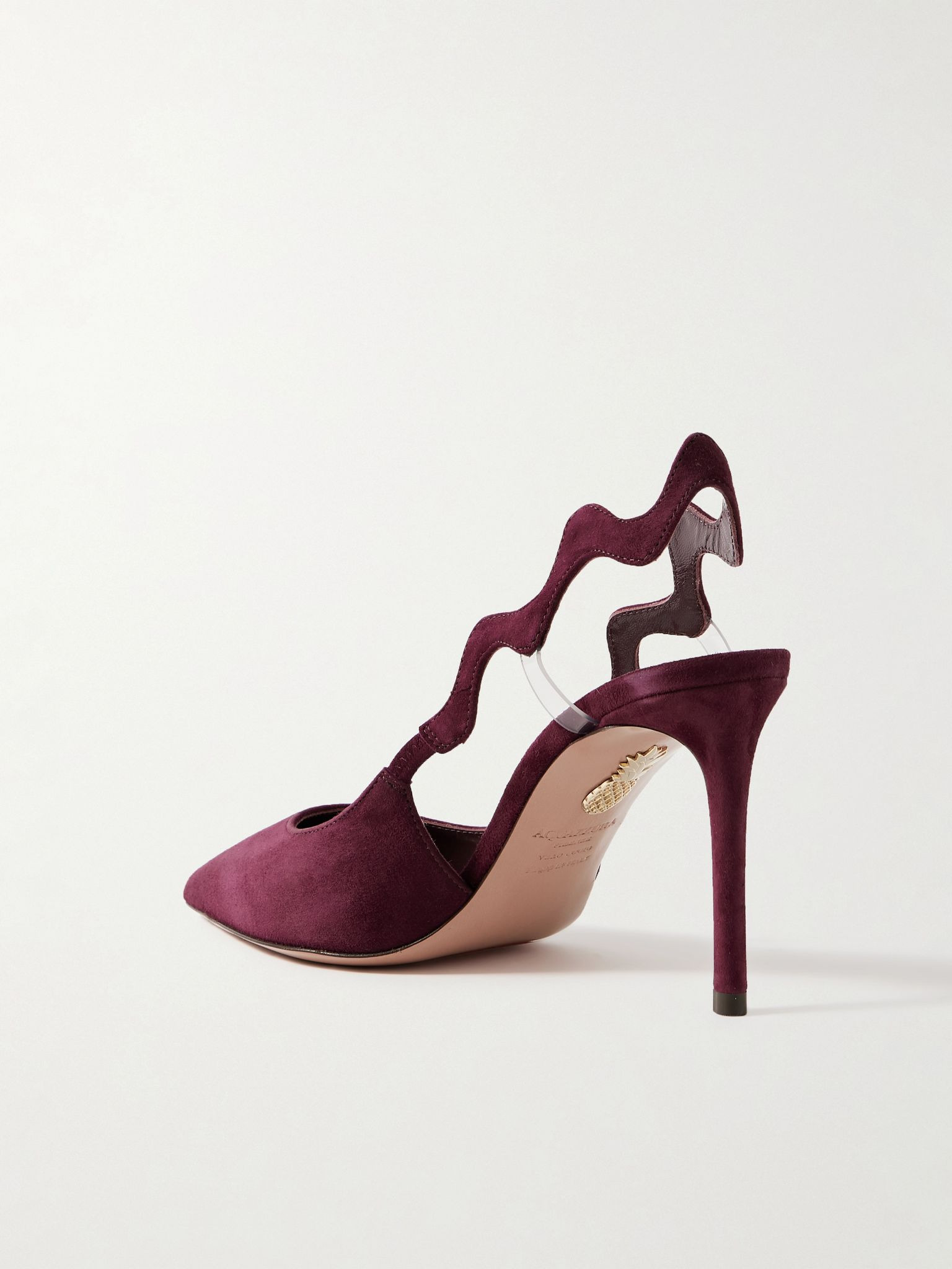 Artiste 85 suede pumps Violet - 3