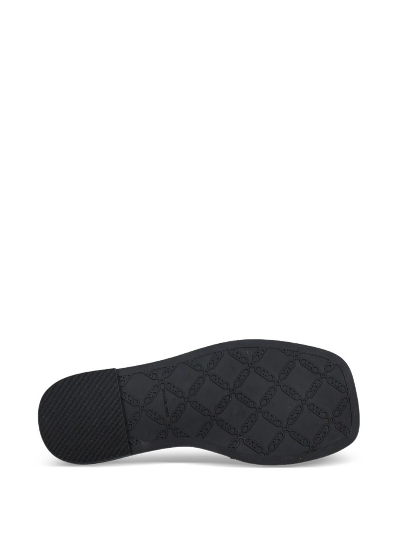 Milan logo-plaque flat sandals 5