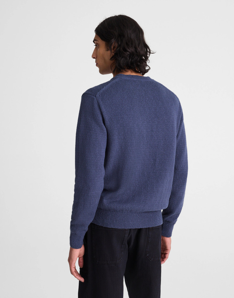 Madewell Crewneck Sweater in Textured Cotton outlook