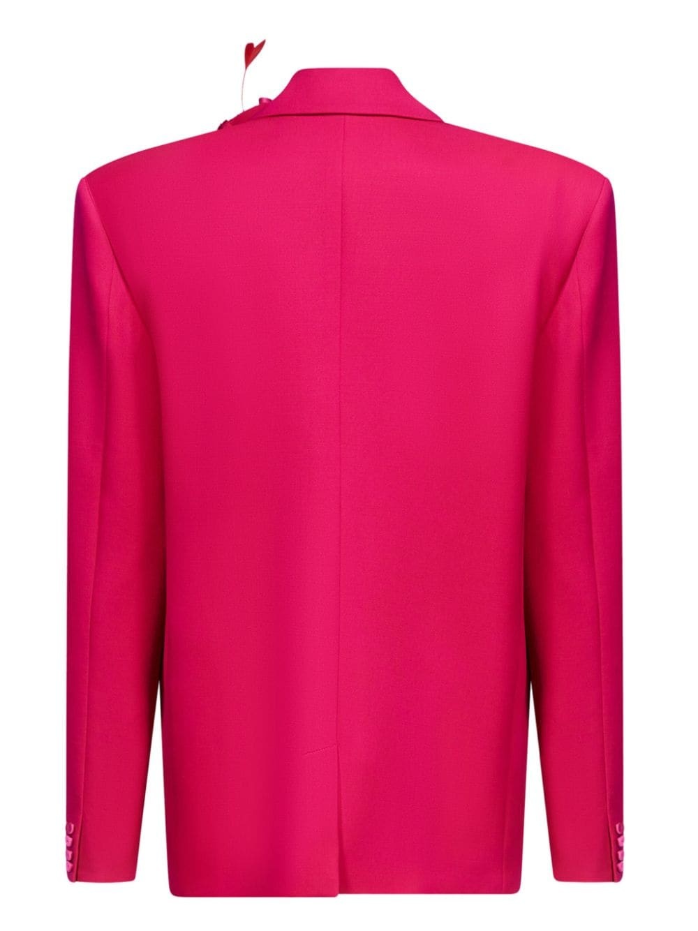 Flower Corsage oversized blazer - 6