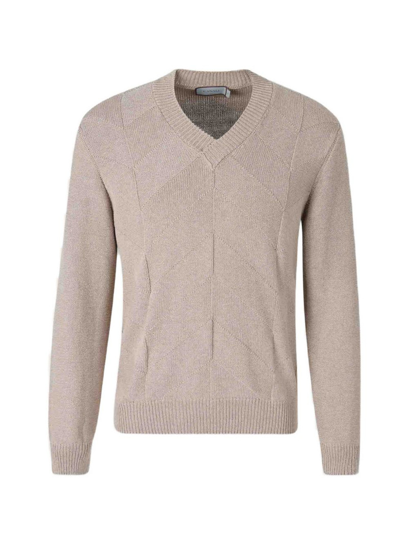 V-neck sweater 1