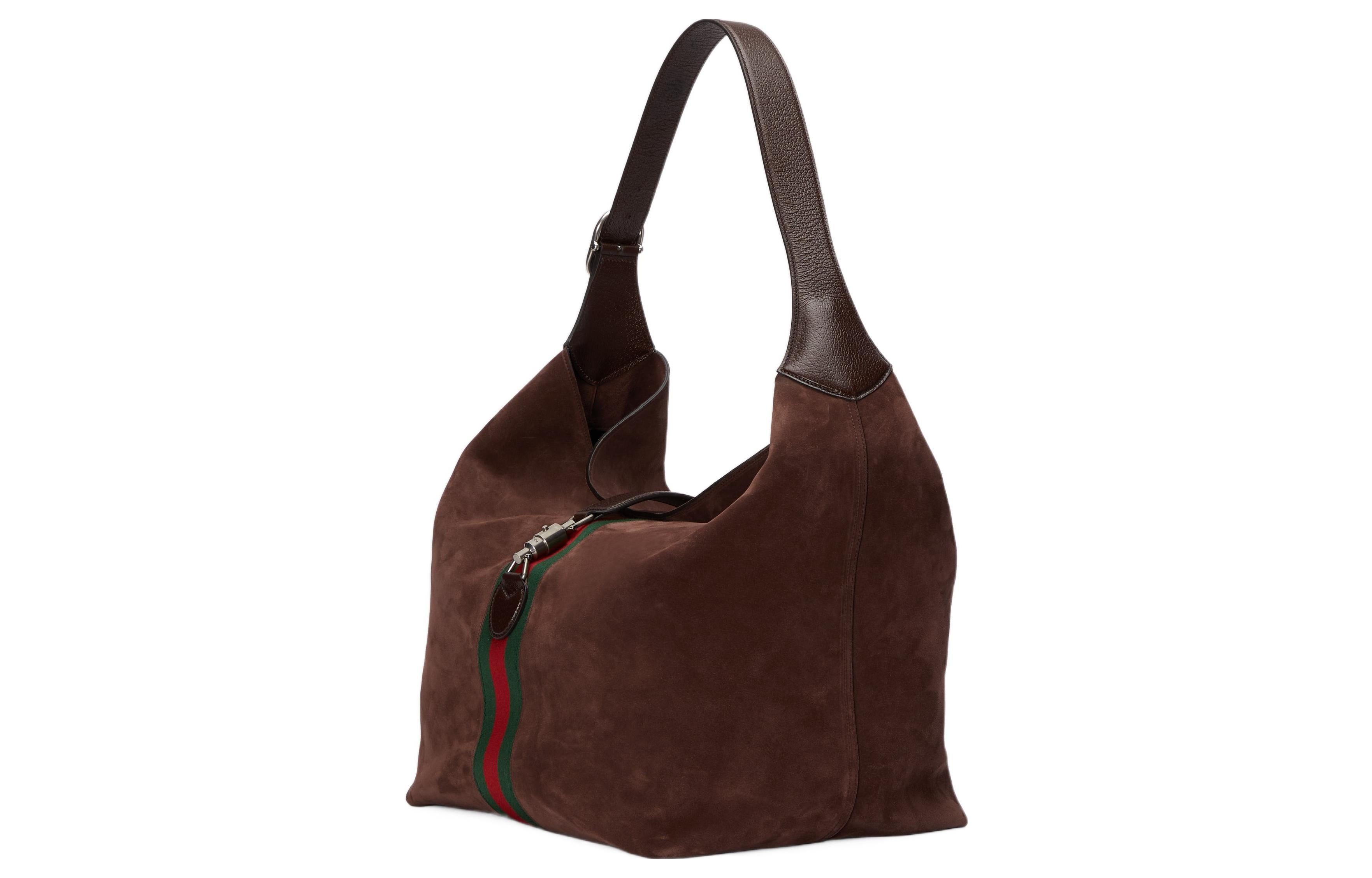 Gucci Jackie 1961 Medium Crossbody Bag 'Brown' 758684-0AAA1-2045 - 3