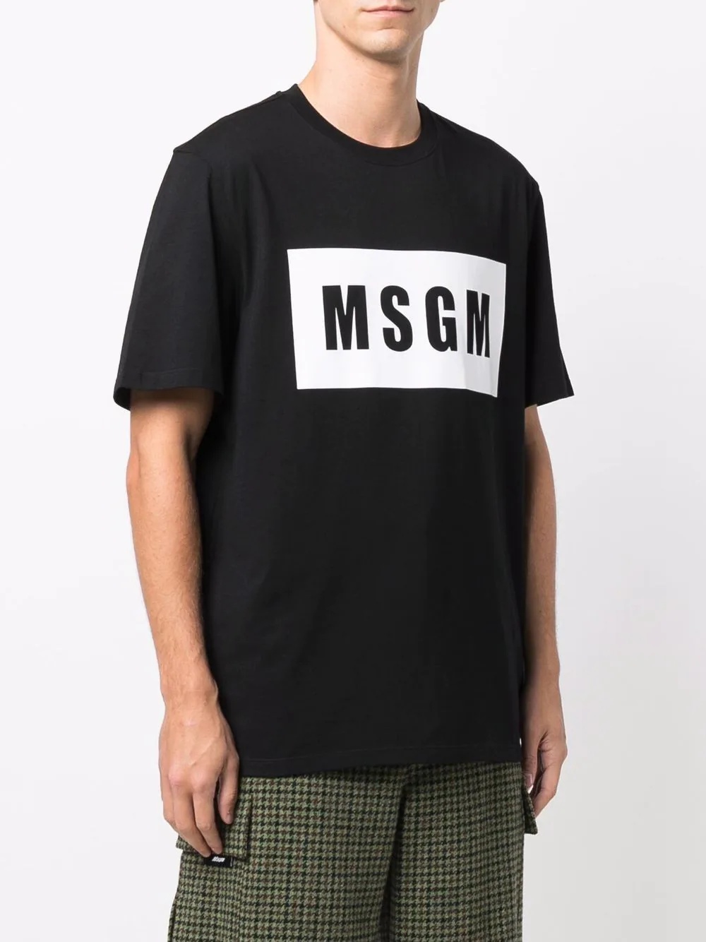 logo-print cotton T-shirt - 3