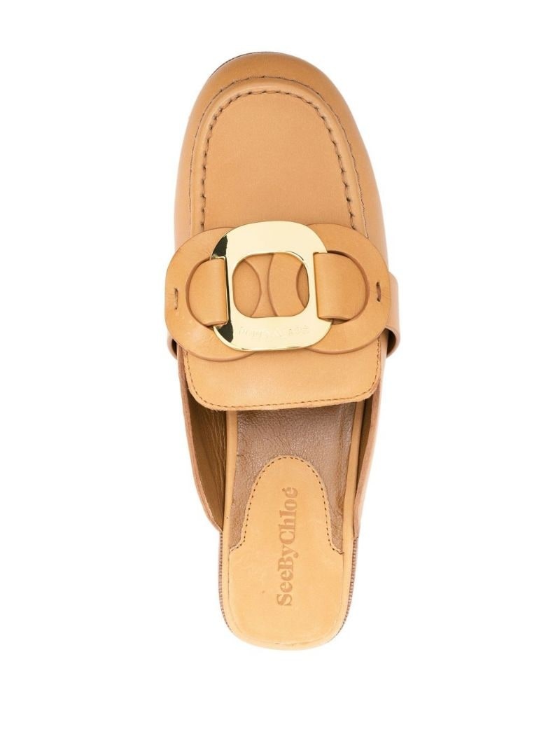 Chany leather mules - 6