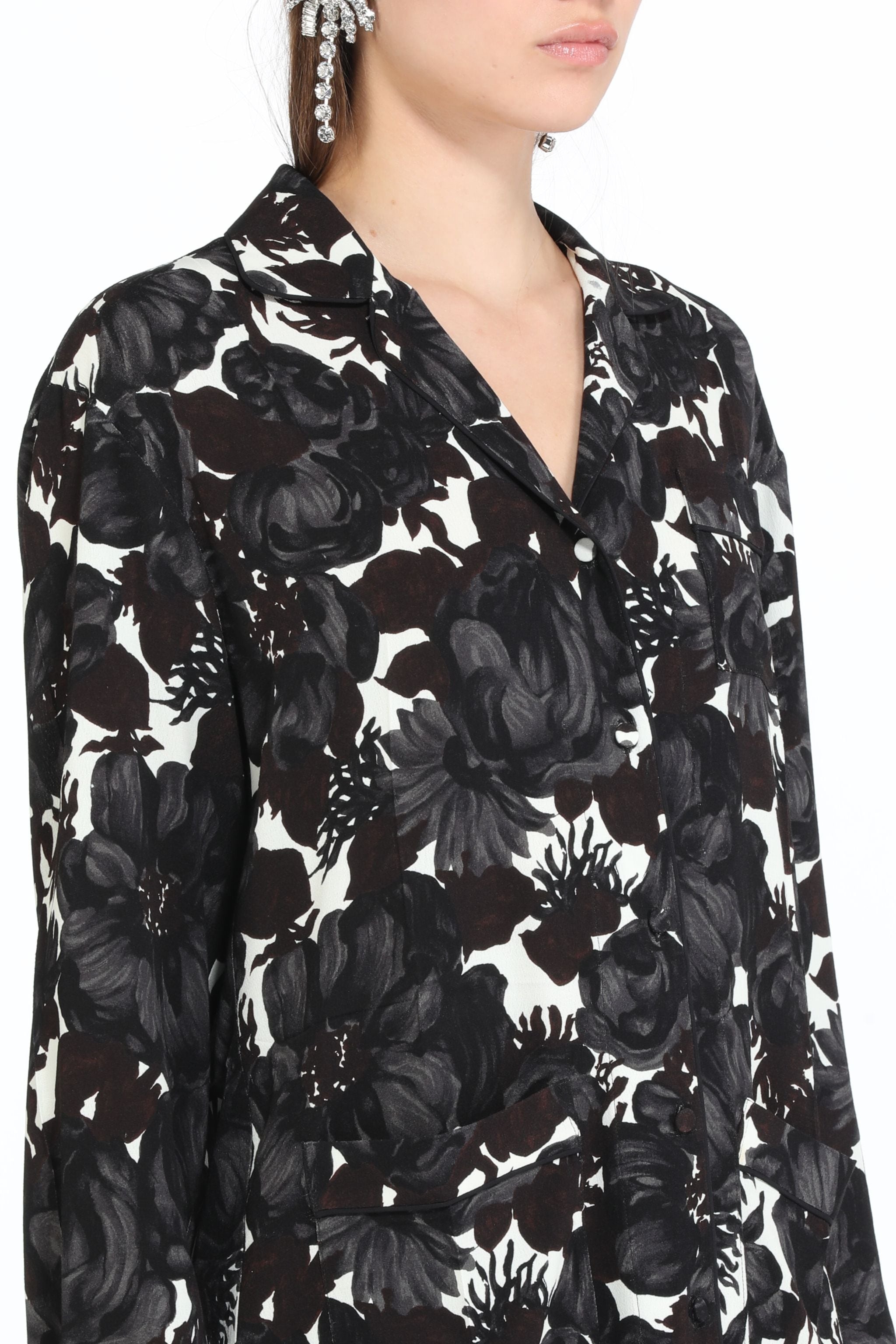 FLORAL-PRINT SHIRT - 5