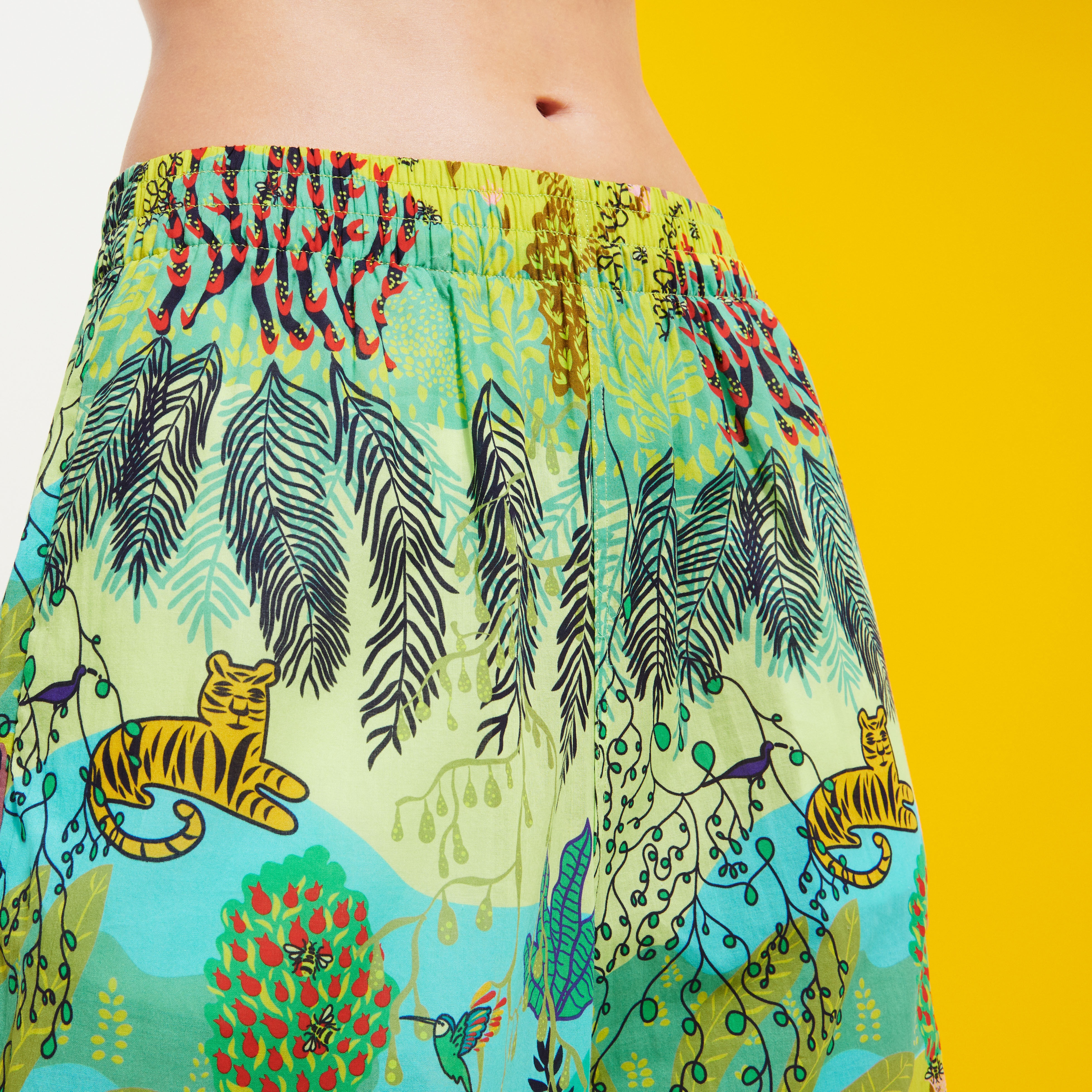 Women Cotton Pants Jungle Rousseau - 6