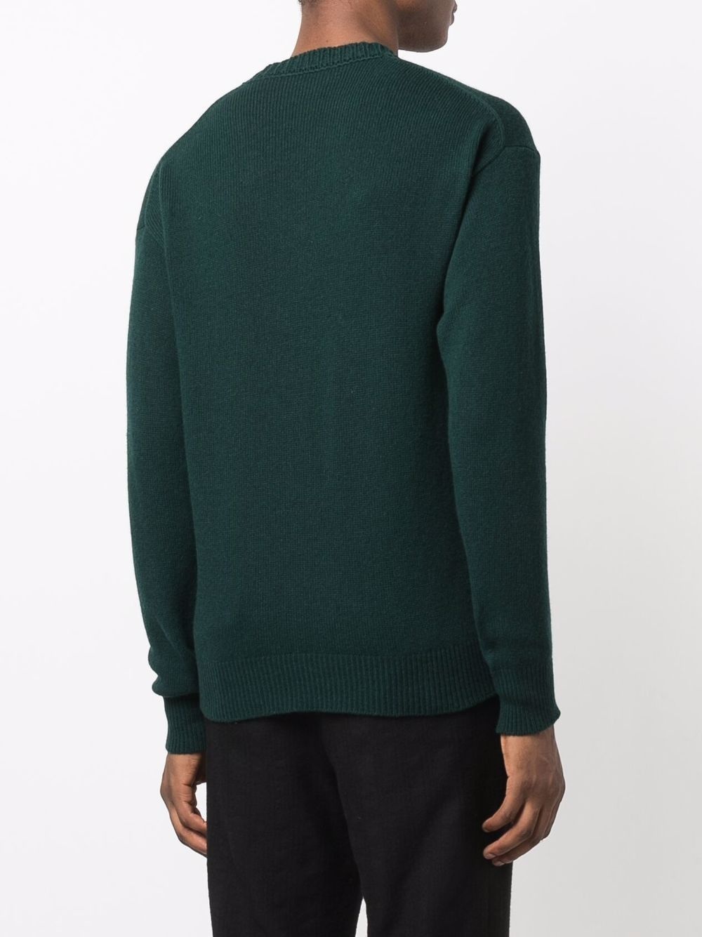 V-neck long-sleeve jumper - 4