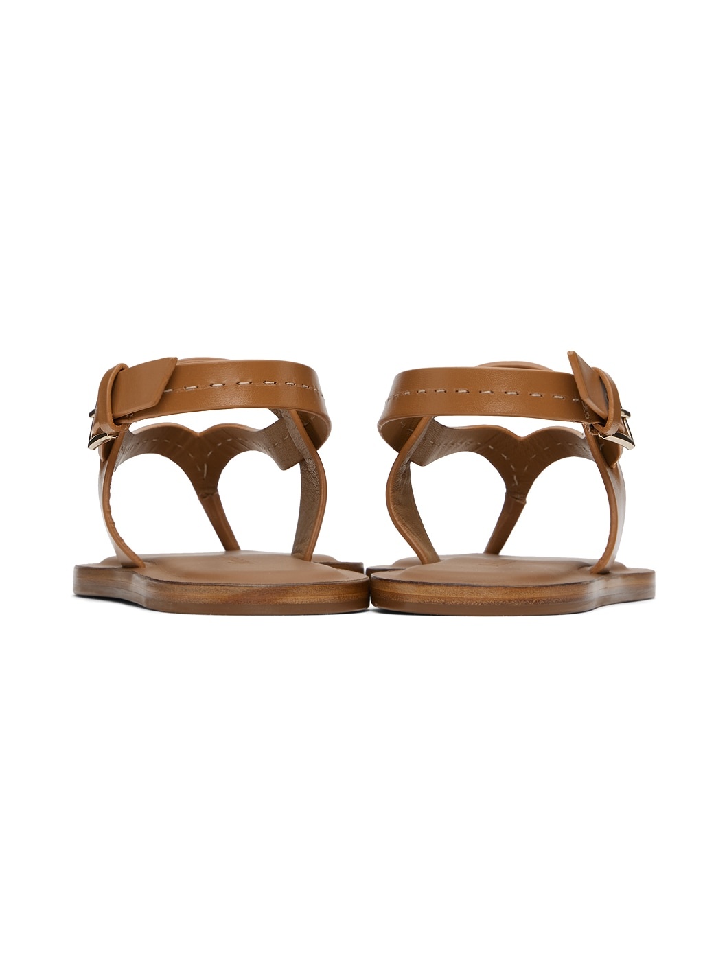 Tan Thongstitch Sandals - 2