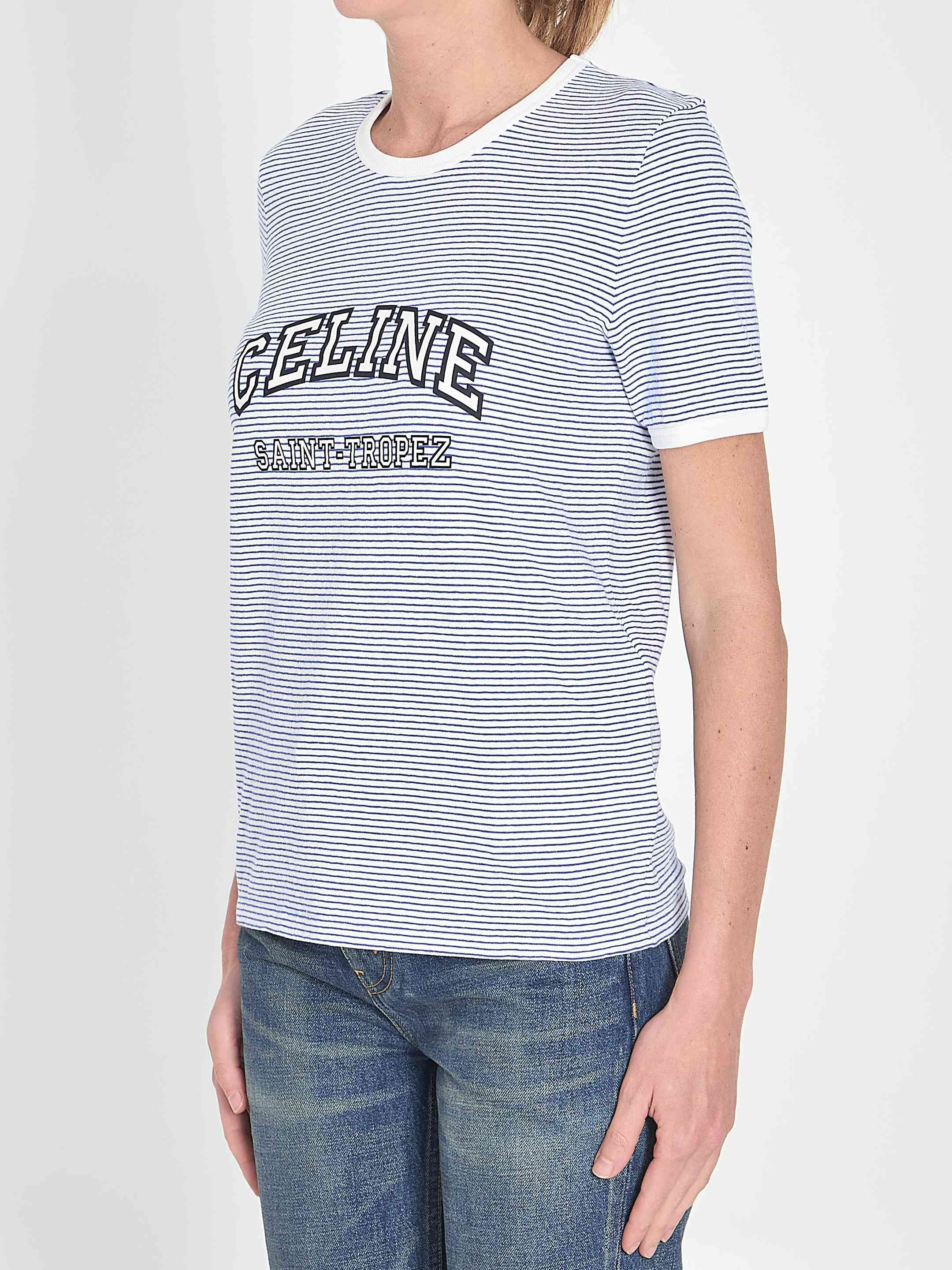 Celine Women Striped T-Shirt - 2