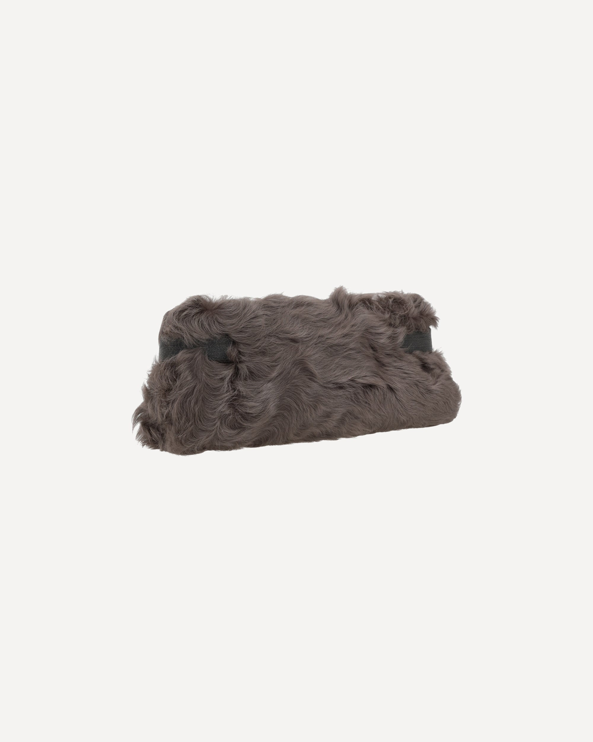 Fur Clutch Bag - 2