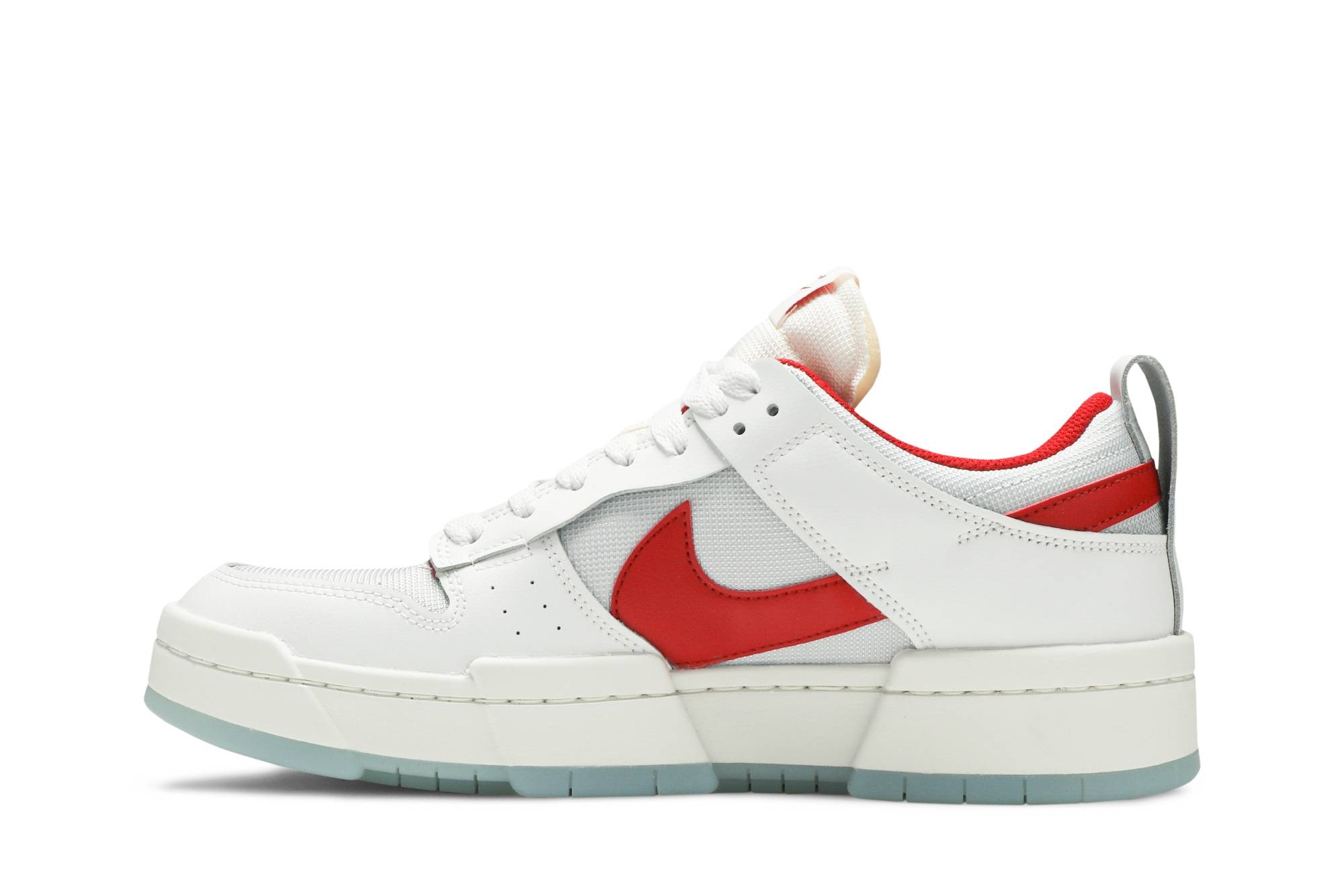 Wmns Dunk Low Disrupt 'White Gym Red' - 3