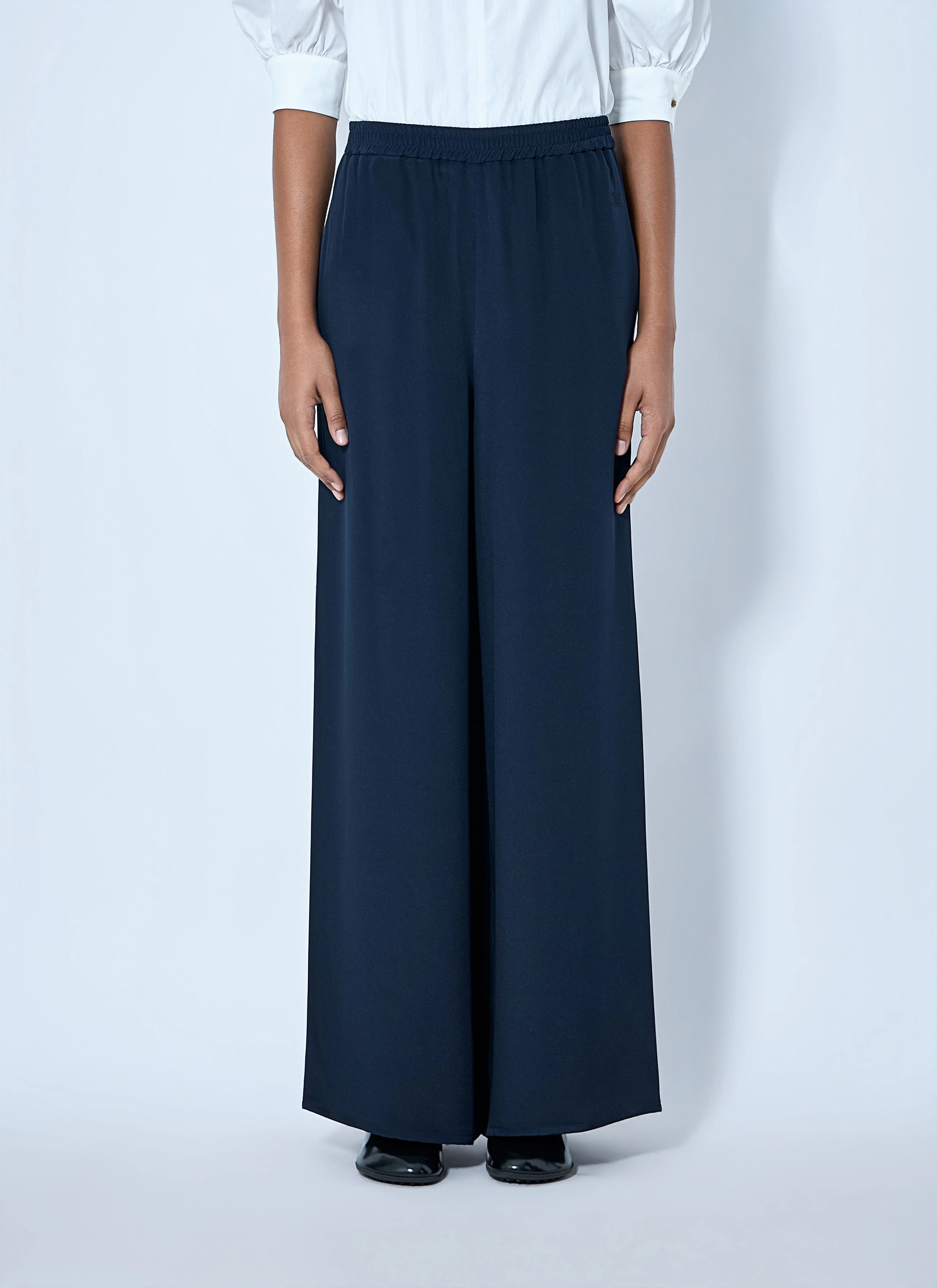 Wide-Leg Trousers - 1