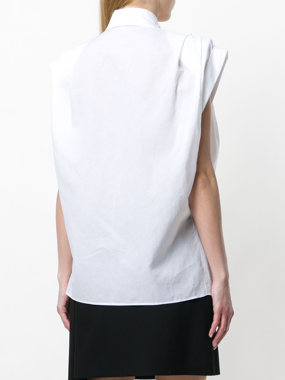 structured shoulder shirt - 4
