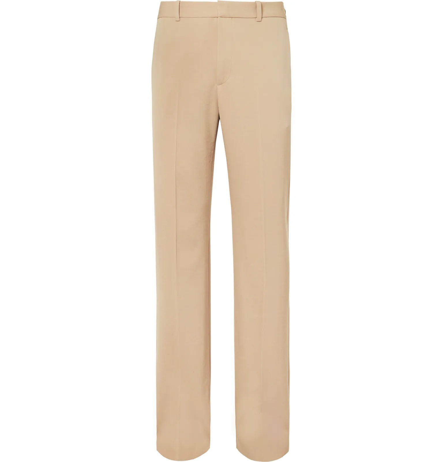 Wide-Leg Virgin Wool-Twill Trousers - 1