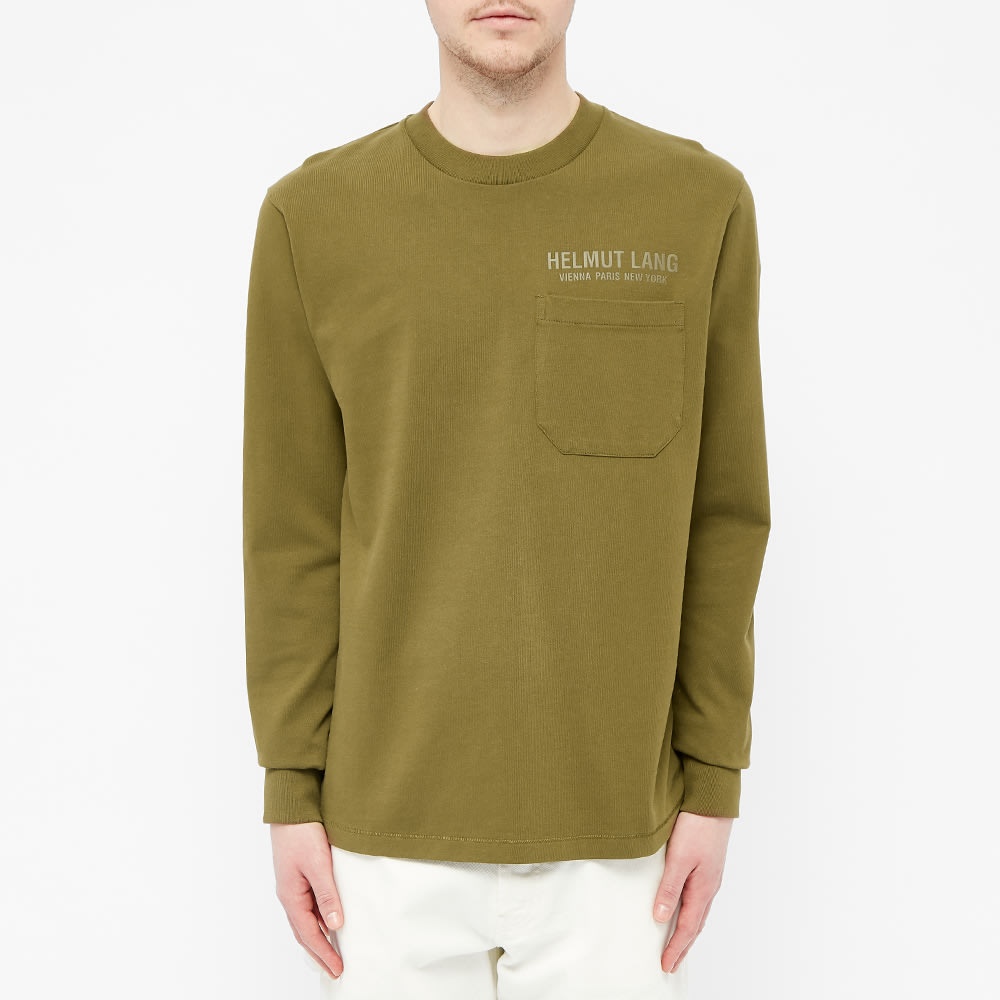 Helmut Lang Long Sleeve Pocket Tee - 4