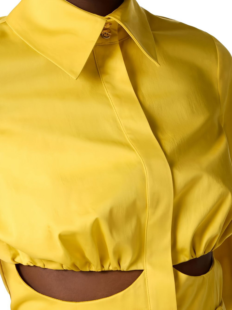 balloon-sleeves cut-outs shirt 5