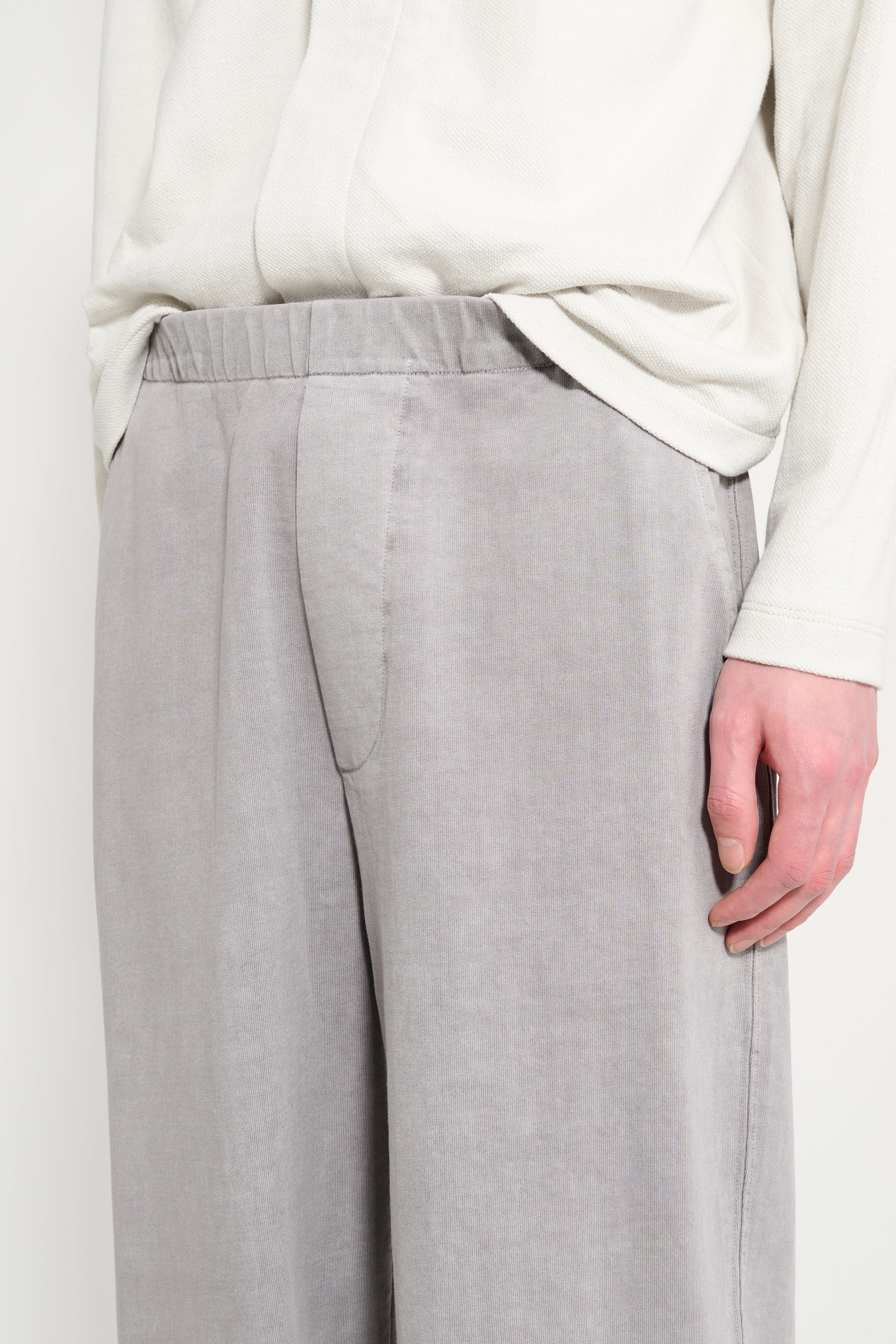 LADY WHITE CO. JERSEY LOUNGE PANT PIGMENT CHALK - 3