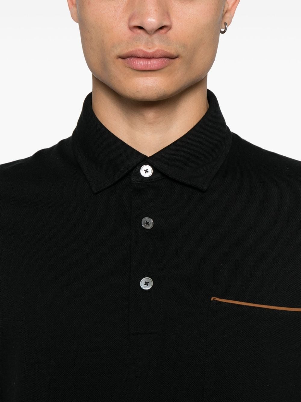 cotton polo shirt - 4