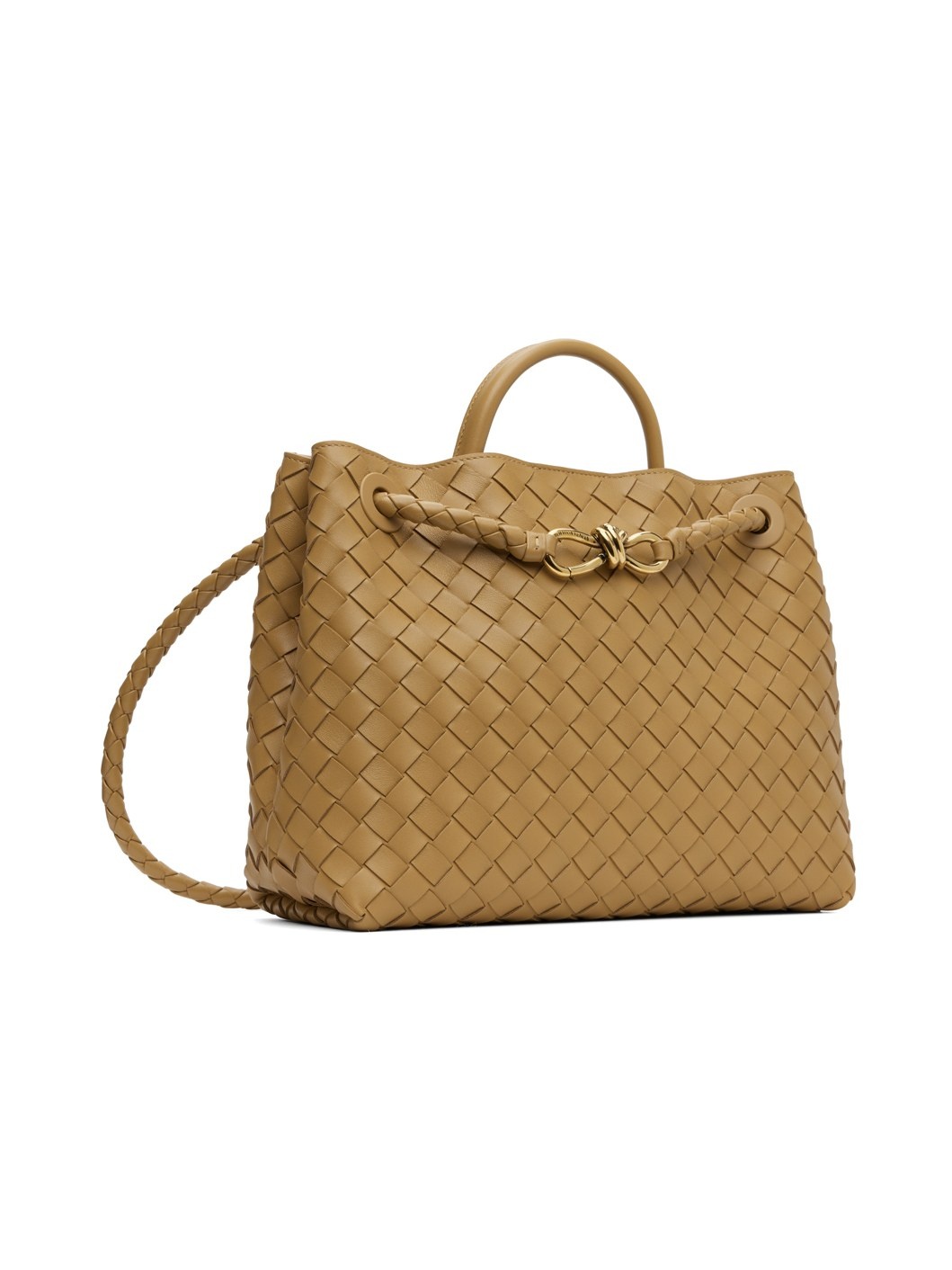 Tan Medium Andiamo Bag - 2