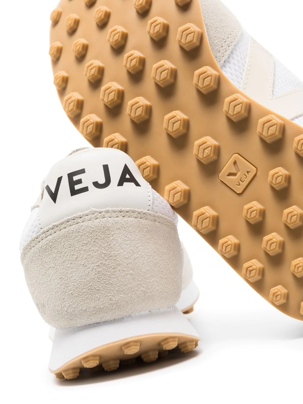 logo-patch lace-up sneakers - 2