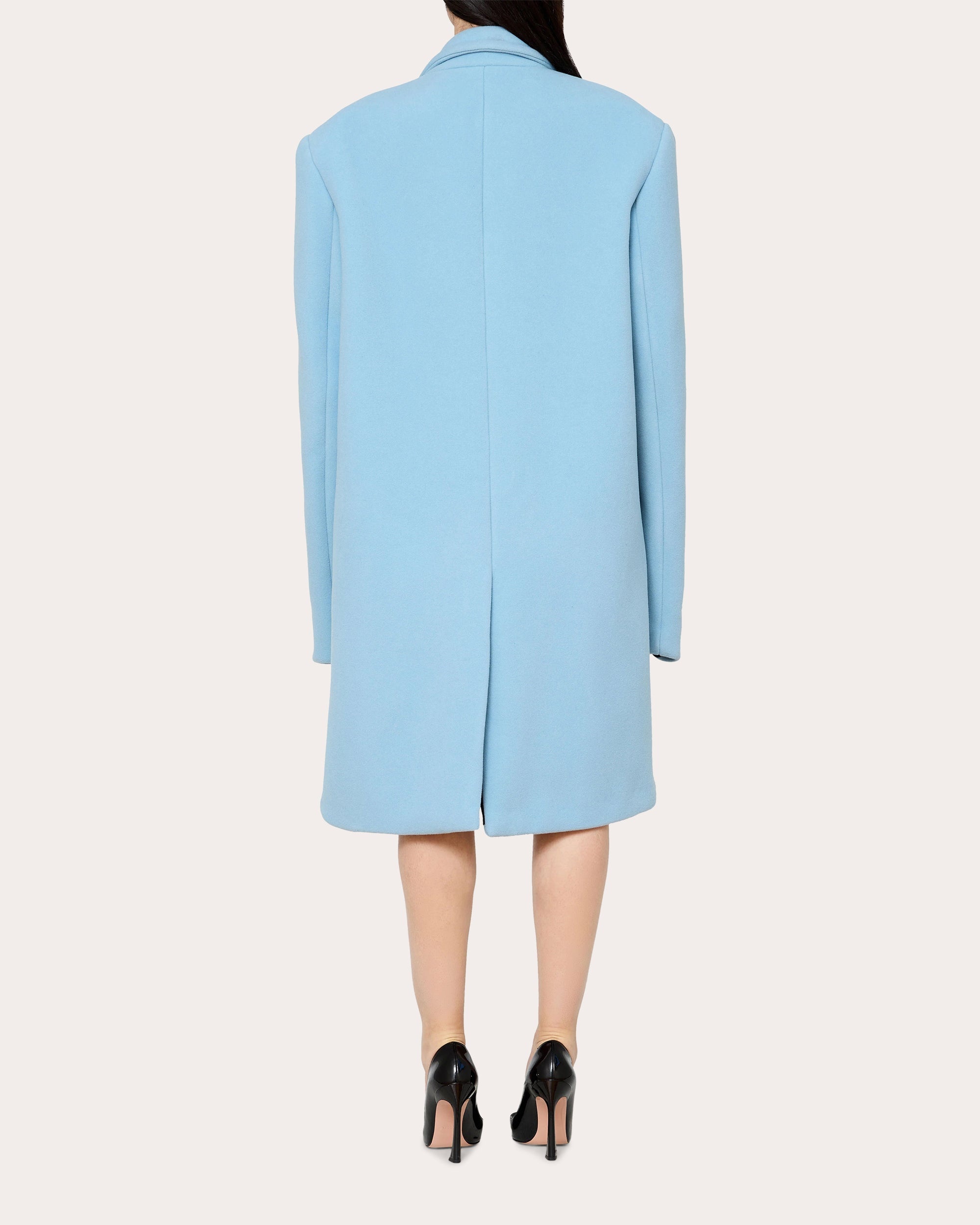 Oversized Double-Faced Wool Coat - 3