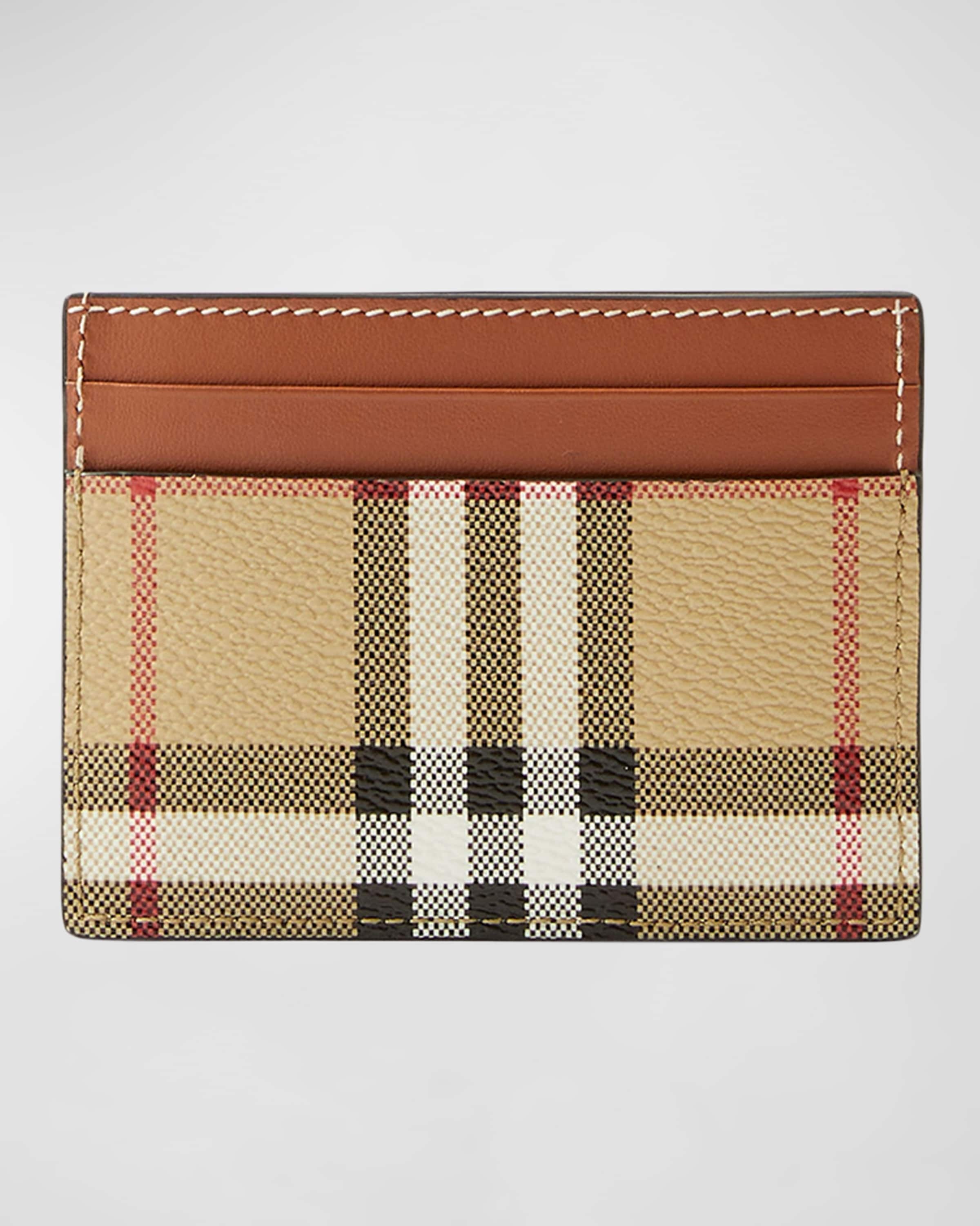 Sandon Check Card Holder - 1