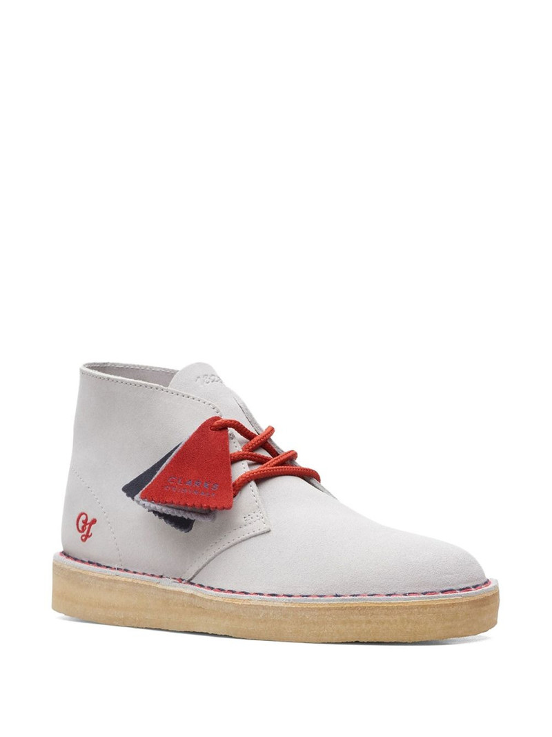 Clarks Originals Desert Coal "Light Grey" boots outlook