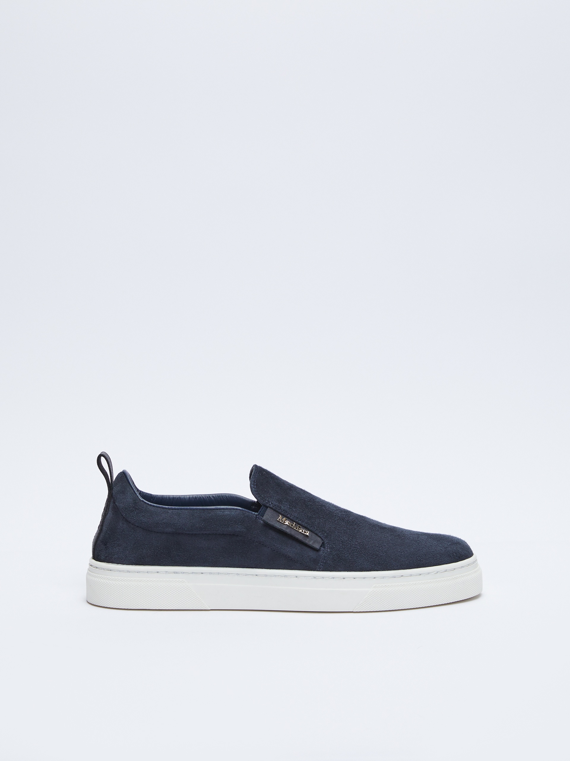 TIA Suede slip-ons - 1