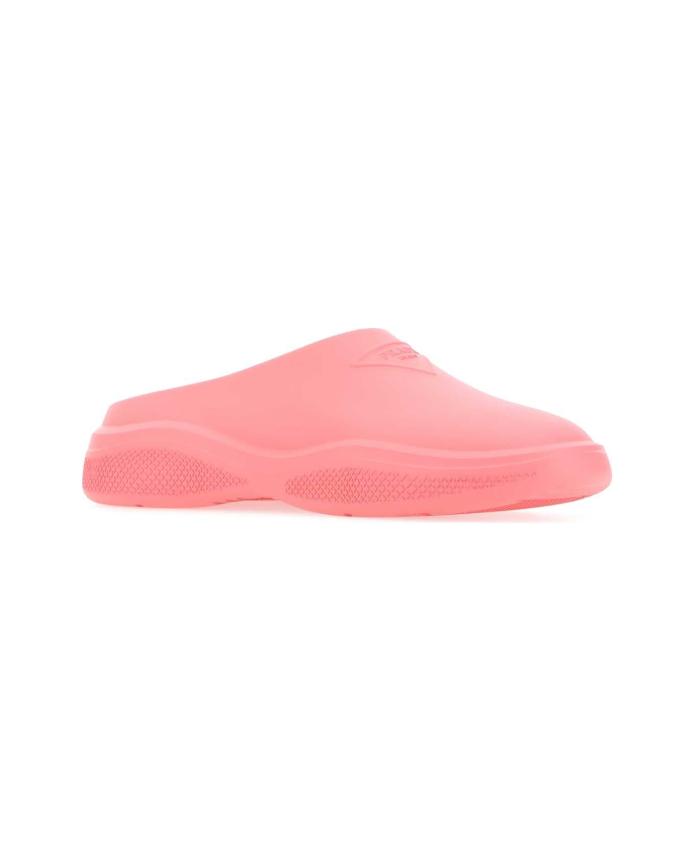 Dark Pink Rubber Slippers - 2