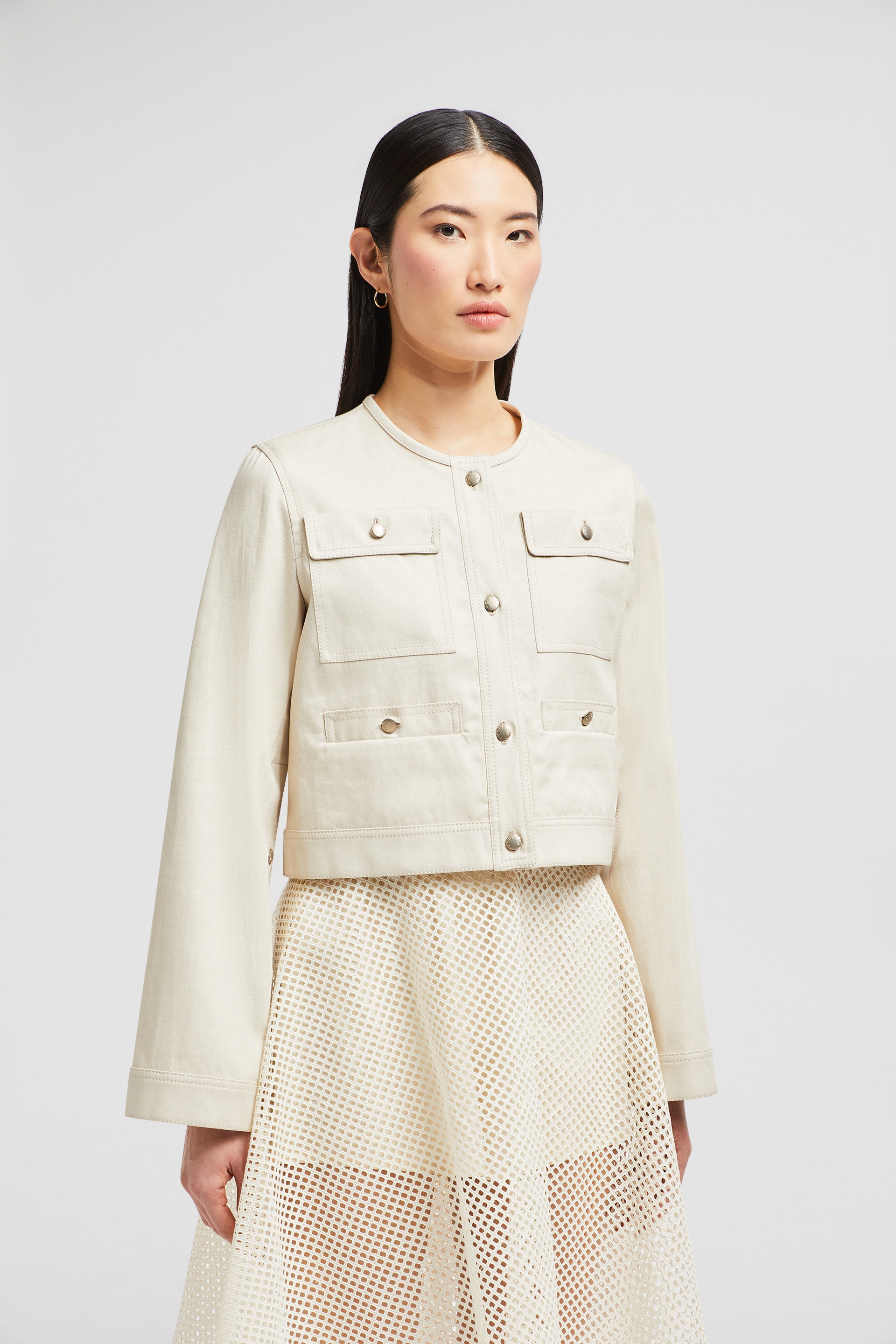 Chatel Cotton & Linen Jacket - 3