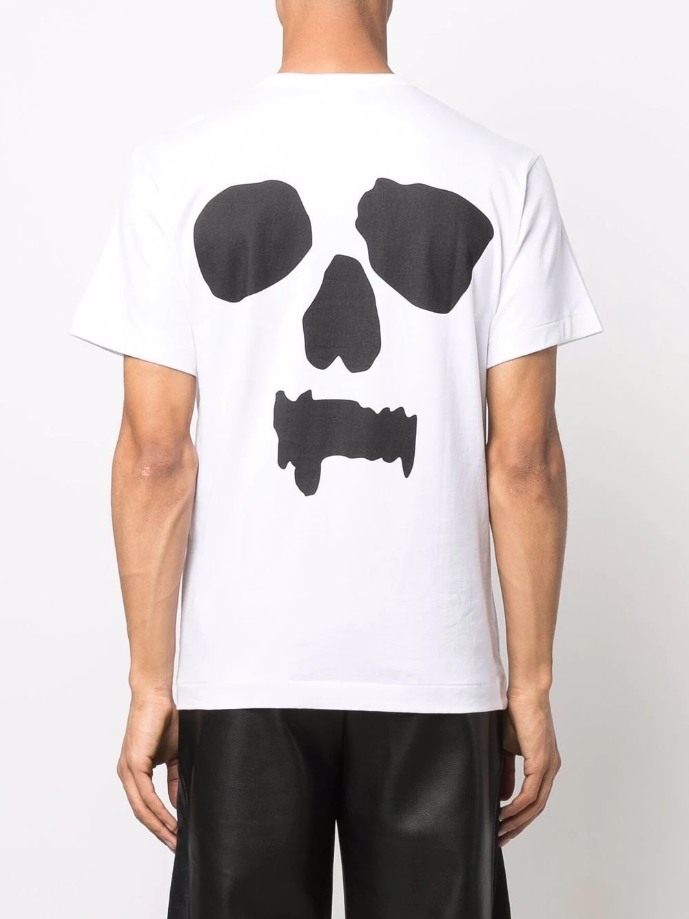 skull-print short-sleeve T-shirt - 4