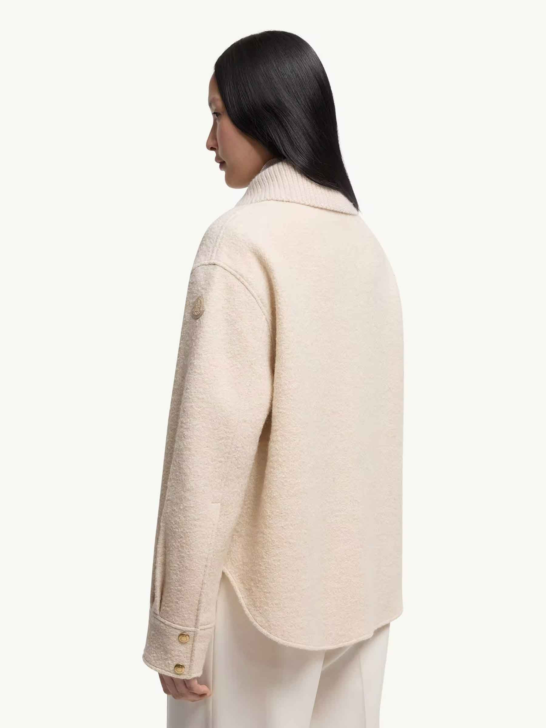 BOUCLÉ WOOL JACKET - 3