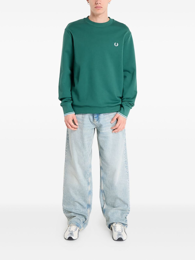 Fred Perry crew-neck sweatshirt outlook