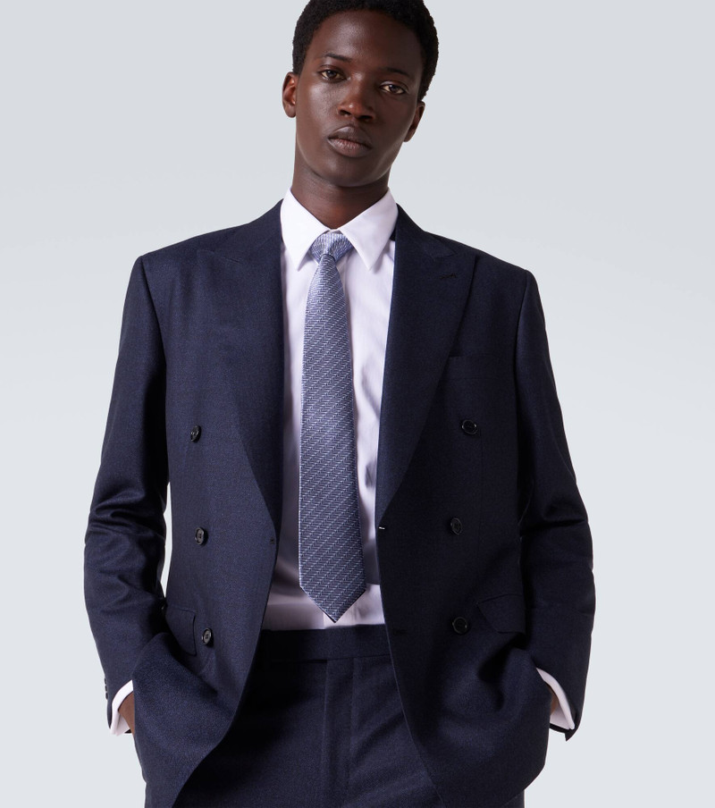GIORGIO ARMANI Silk jacquard tie outlook