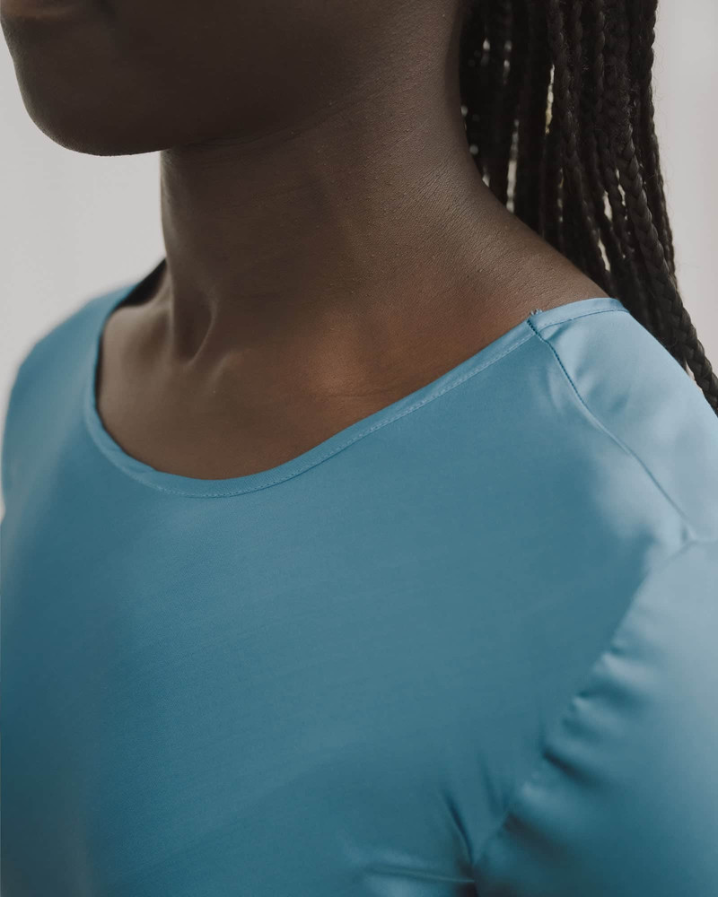 Dydine Long Sleeve Dress - Ecovero Satin 5