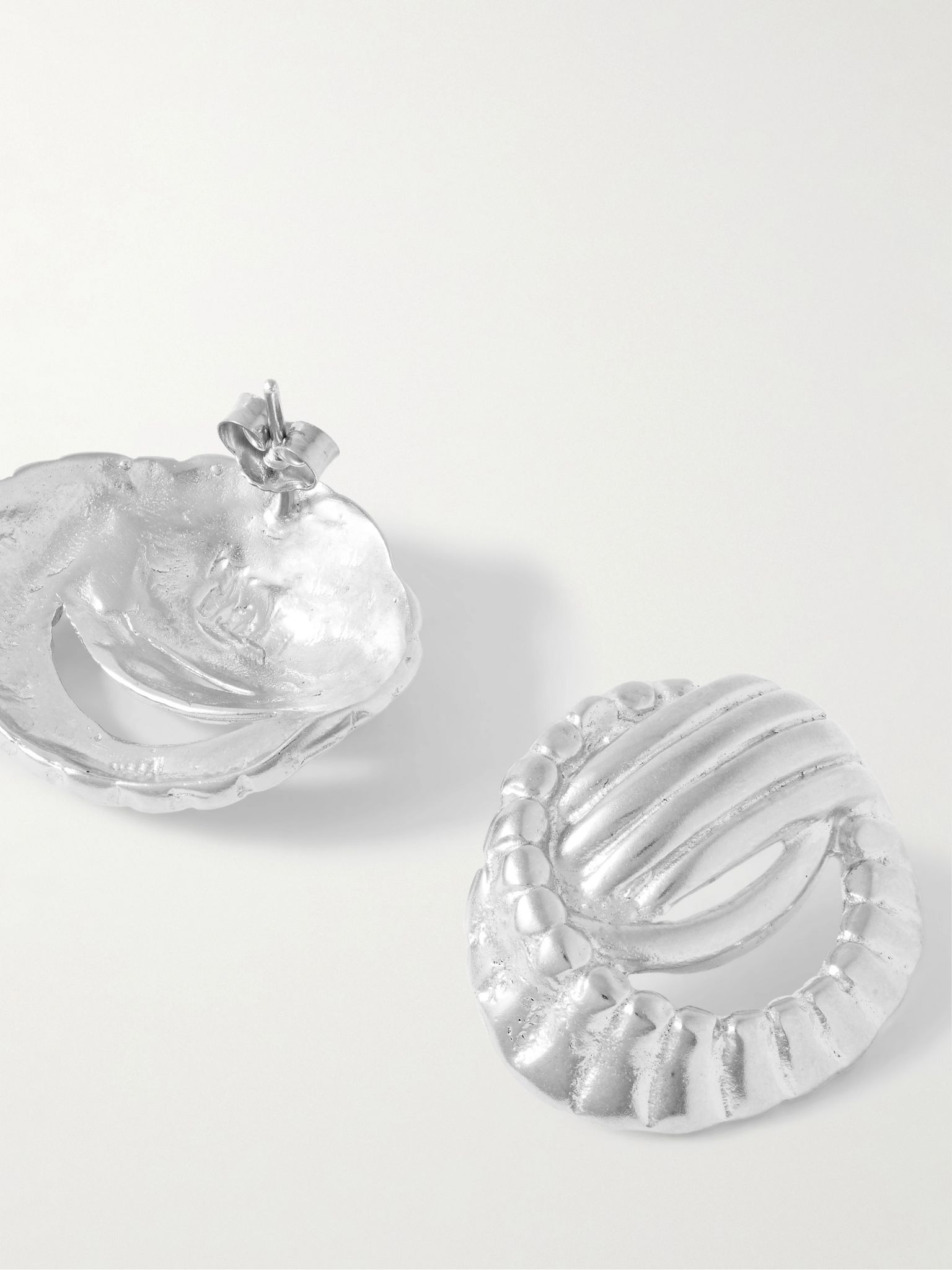 Sterling silver earrings Silver - 3