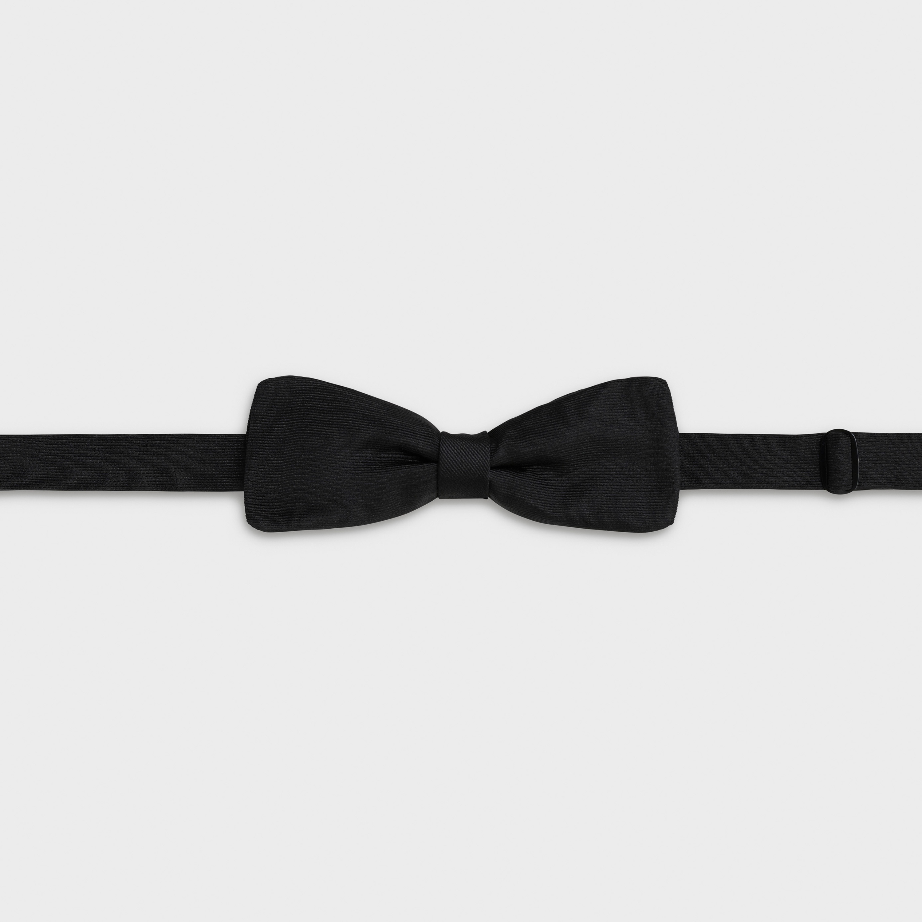 Bow tie in silk rep - 3